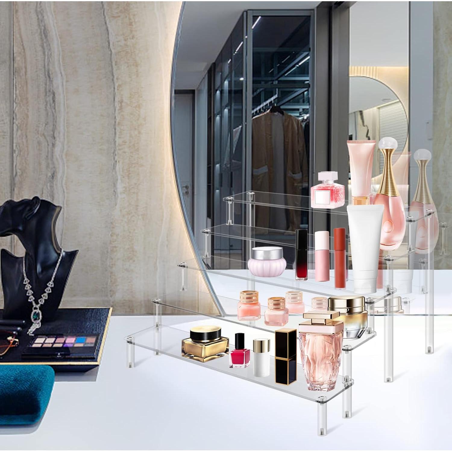 Soporte de Exhibición Acrílico KALYLOC 5 Niveles 39.6x32.5cm