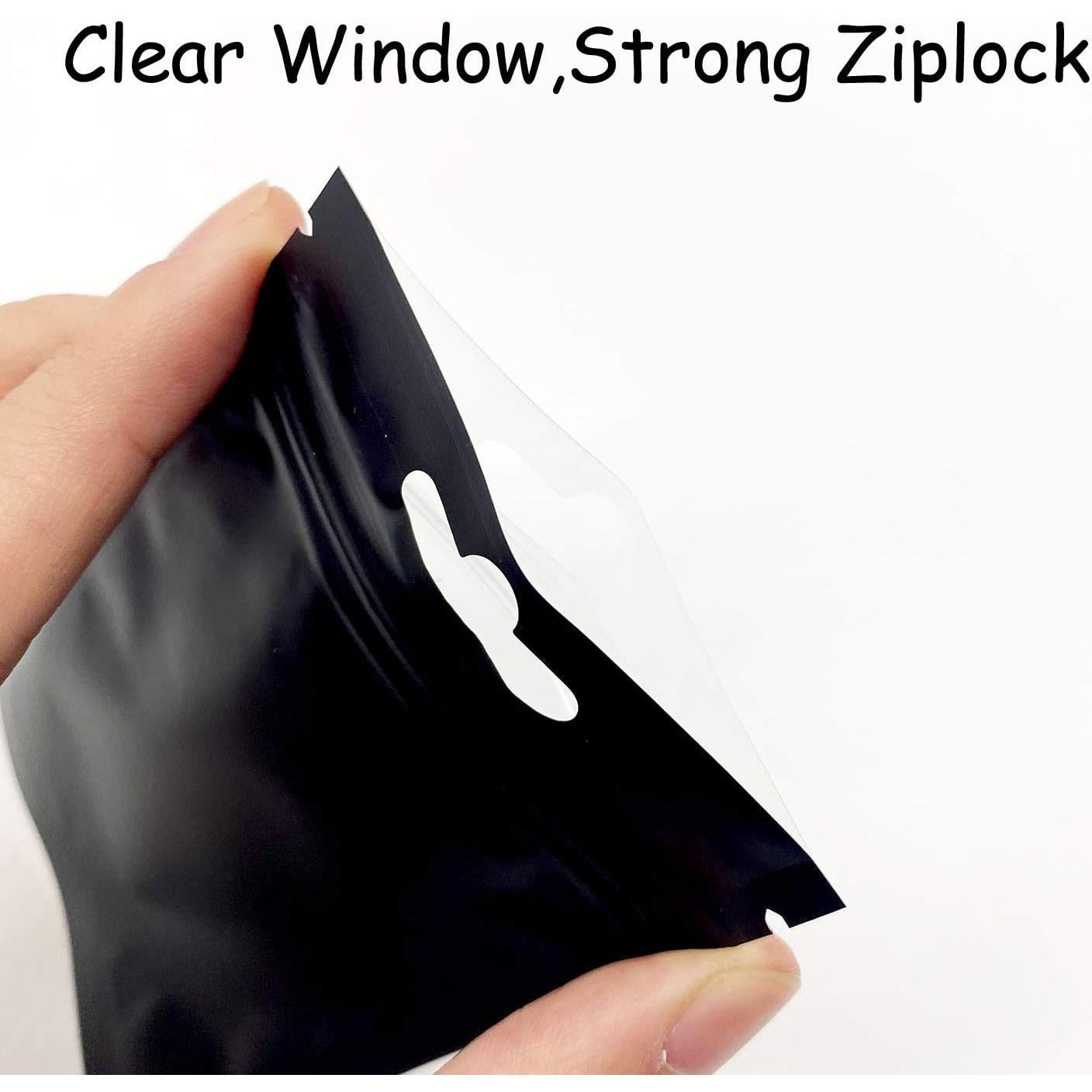 100 Bolsas de Almacenamiento Reutilizables Joyhey 8.5x13 cm