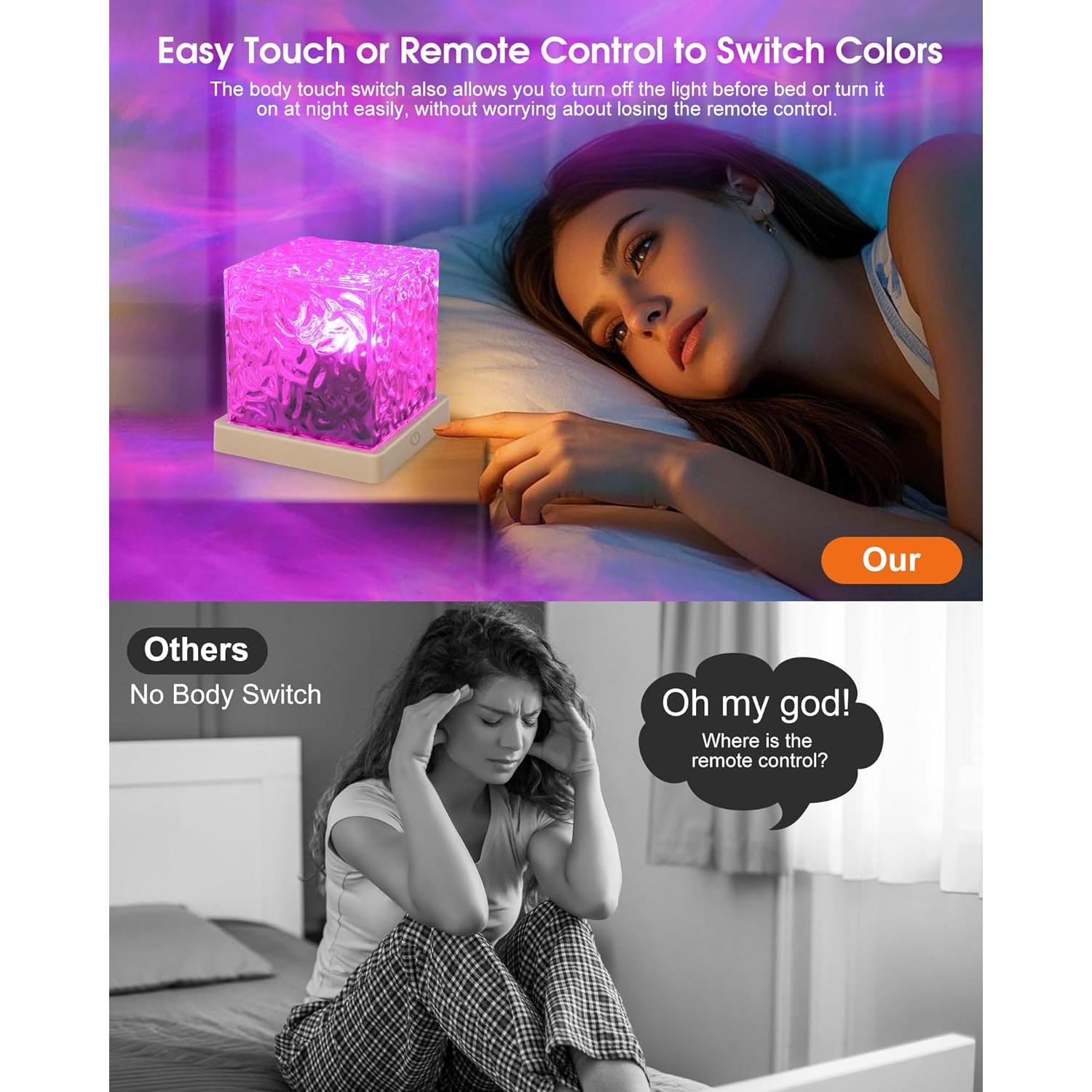 Proyector de Luz de Olas del Océano FXSW001 16 Colores