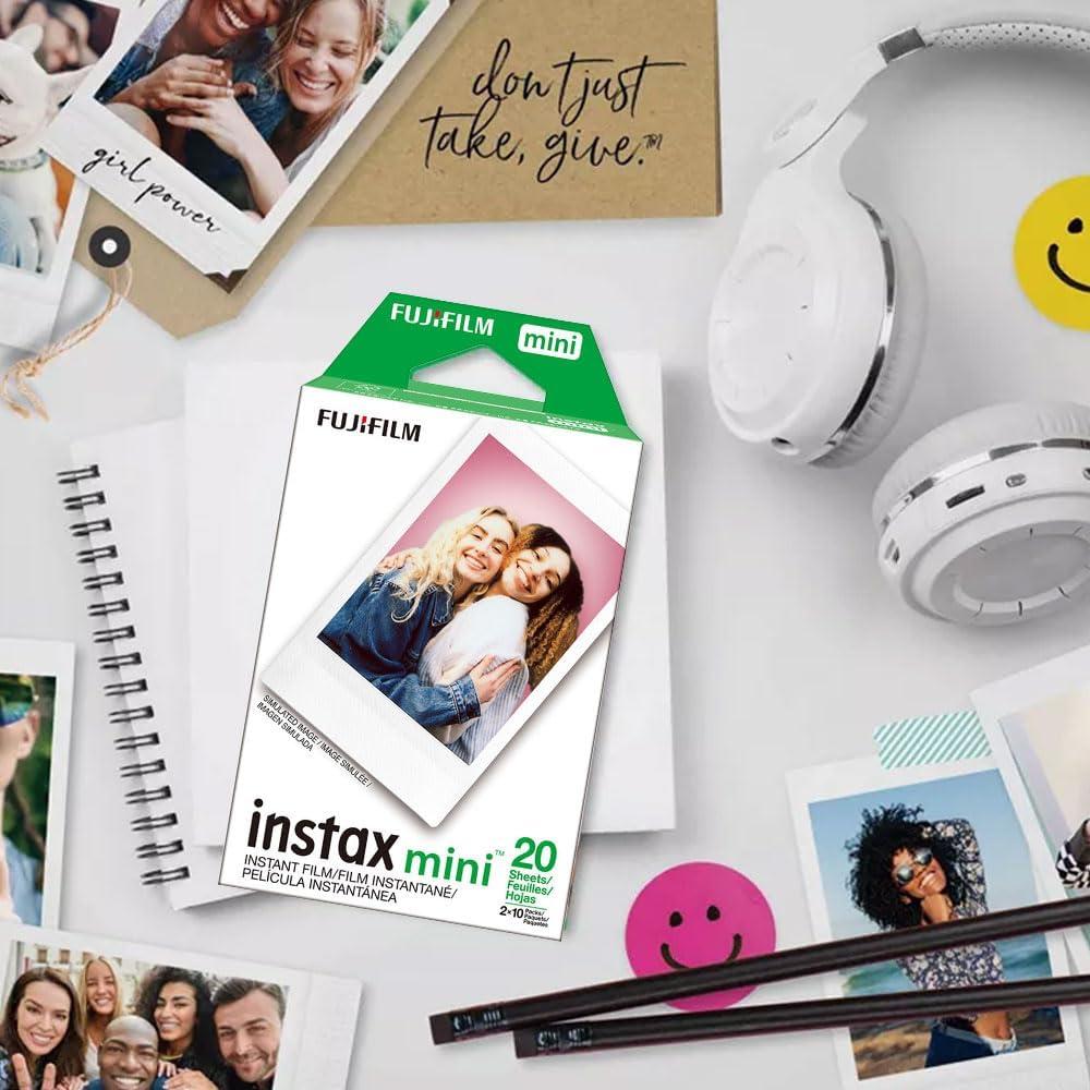 Película Instantánea Fujifilm Instax Mini 20 Exposiciones + Paño