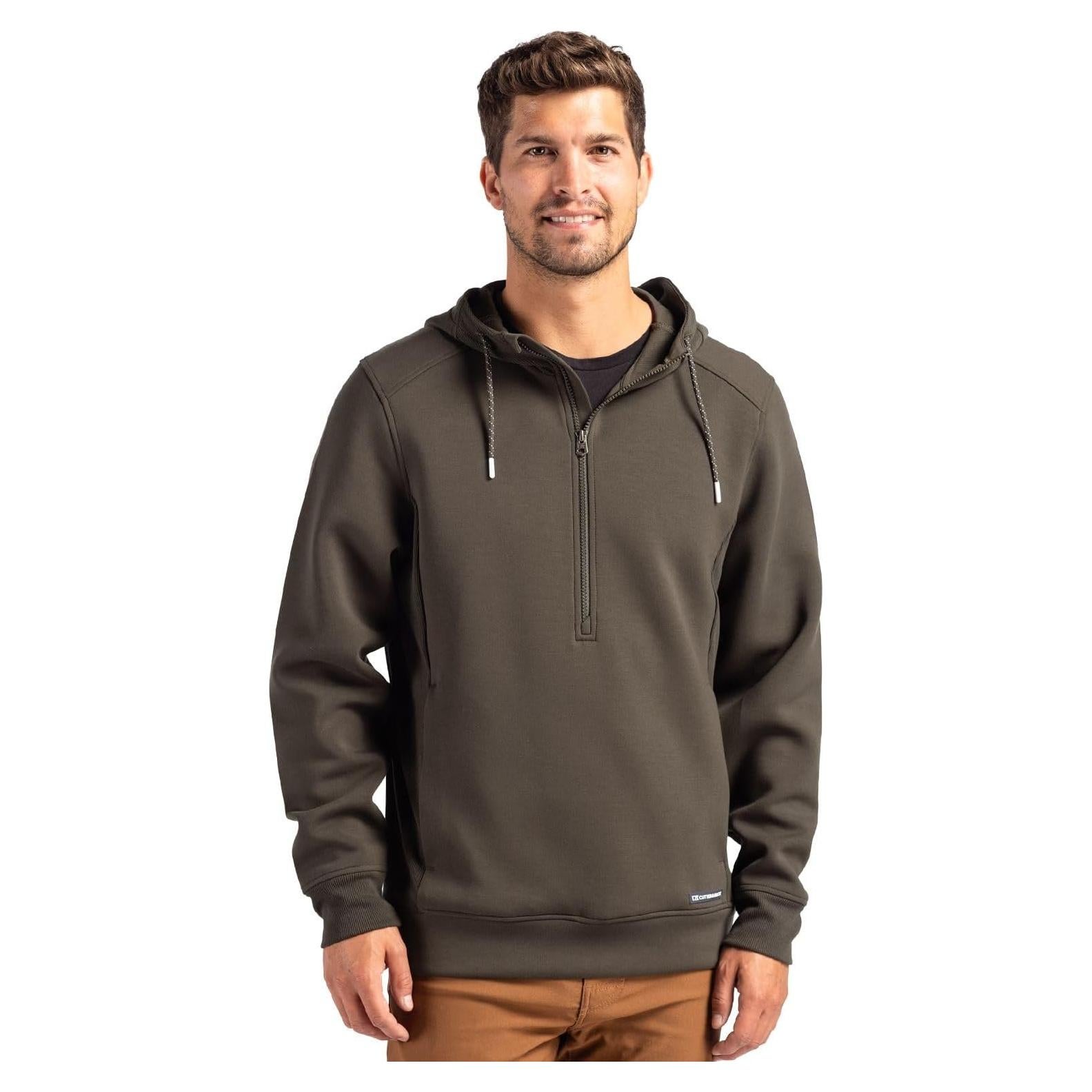Sudadera con Capucha Cutter & Buck Eco Half Zip Hombre