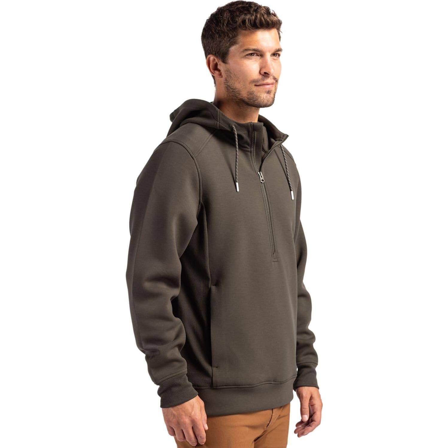 Sudadera con Capucha Cutter & Buck Eco Half Zip Hombre