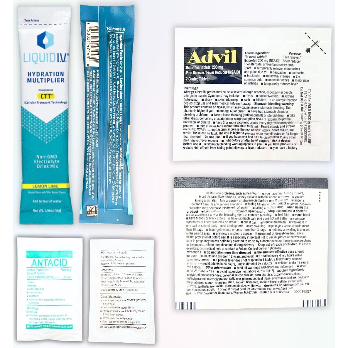 Kit para Resaca Casey Aileen - 8 Elementos Esenciales