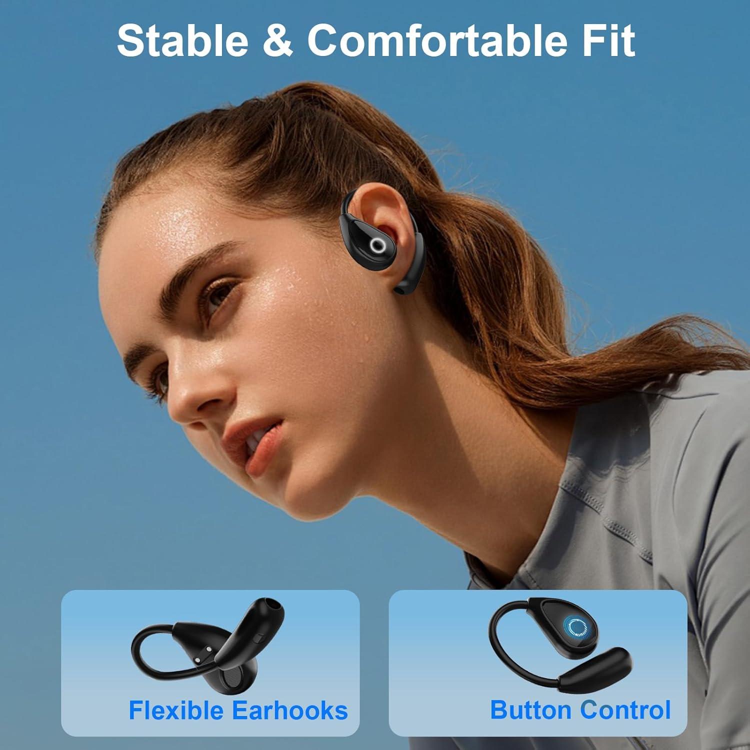 Auriculares de Traducción DTT Bluetooth 5.4 Negro 144 Idiomas