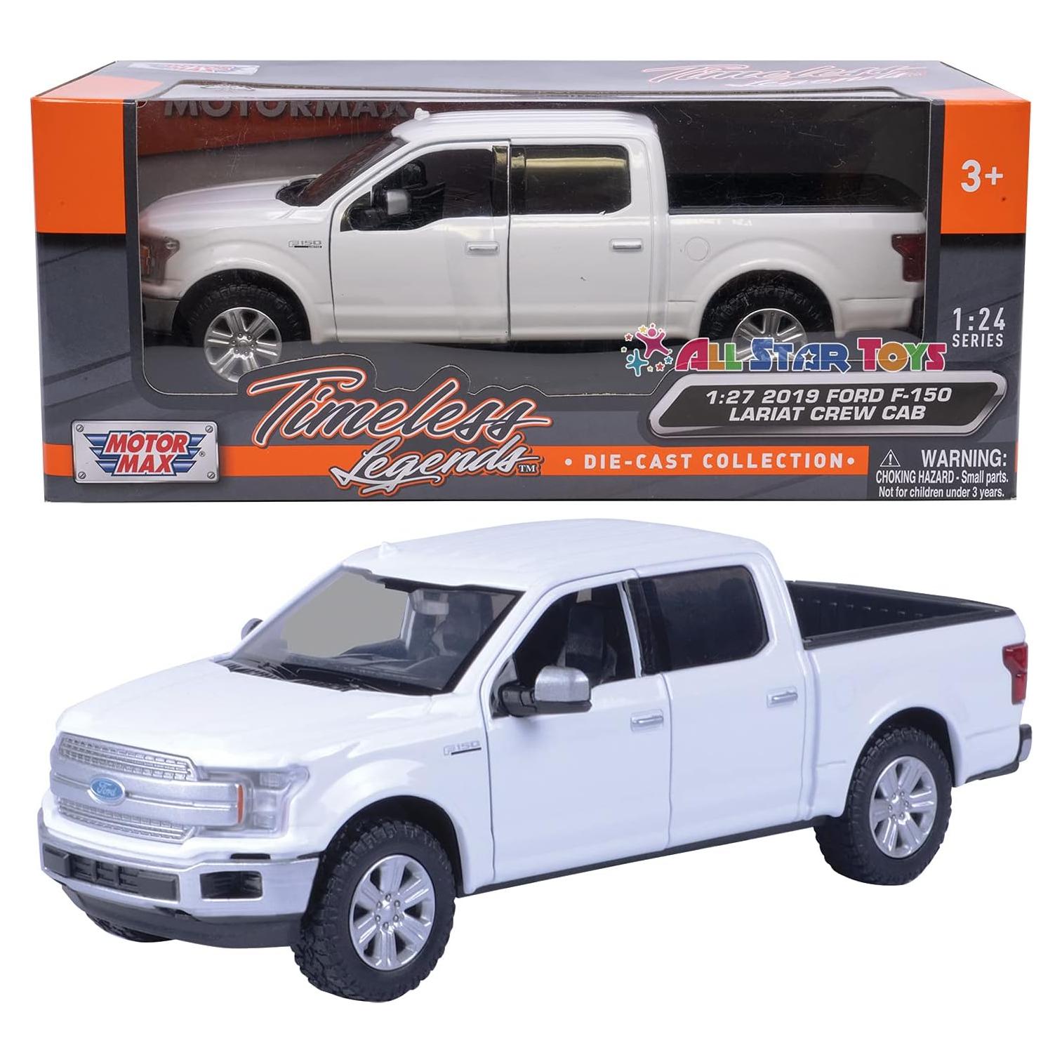 Camión de Juguete Motor Max Ford F-150 1/27 Blanco