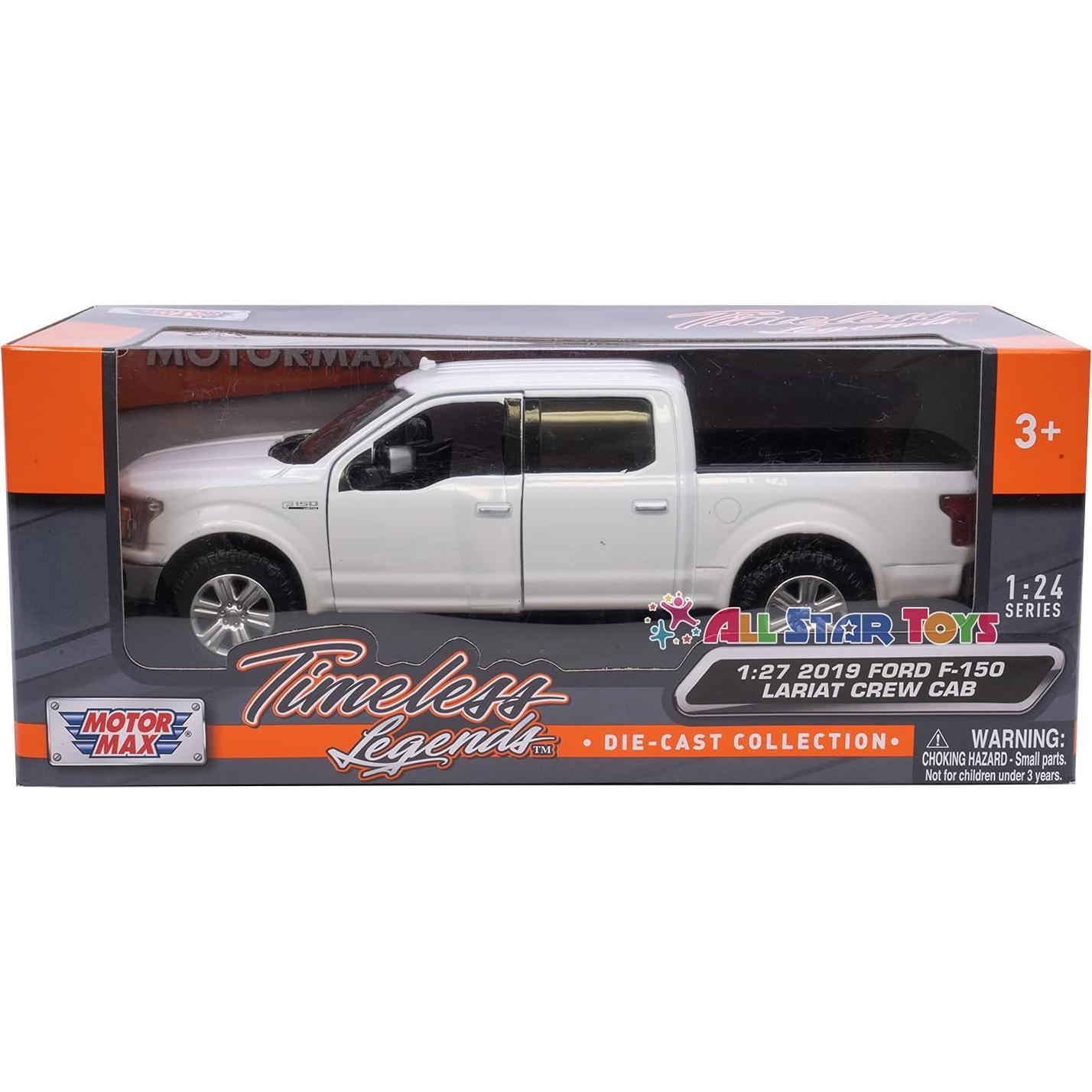 Camión de Juguete Motor Max Ford F-150 1/27 Blanco