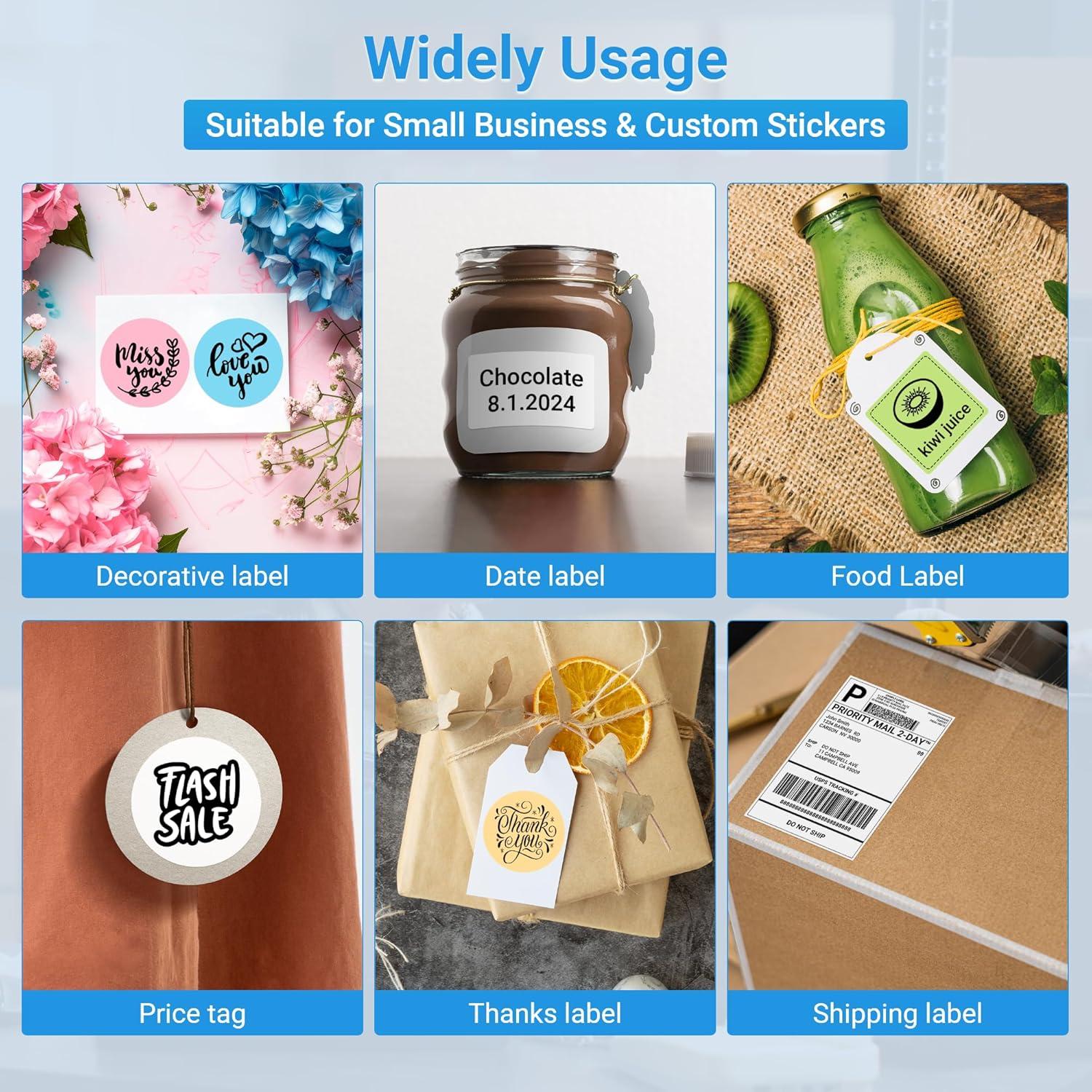 Impresora Térmica de Etiquetas Jiose J500BT 4x6 Bluetooth