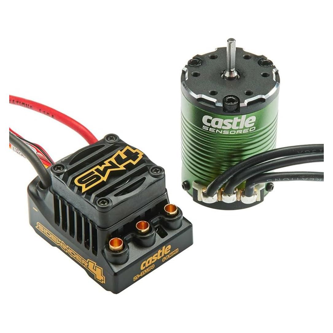 Combo ESC Sidewinder 4 + Motor 1406 4600KV para RC 1/10