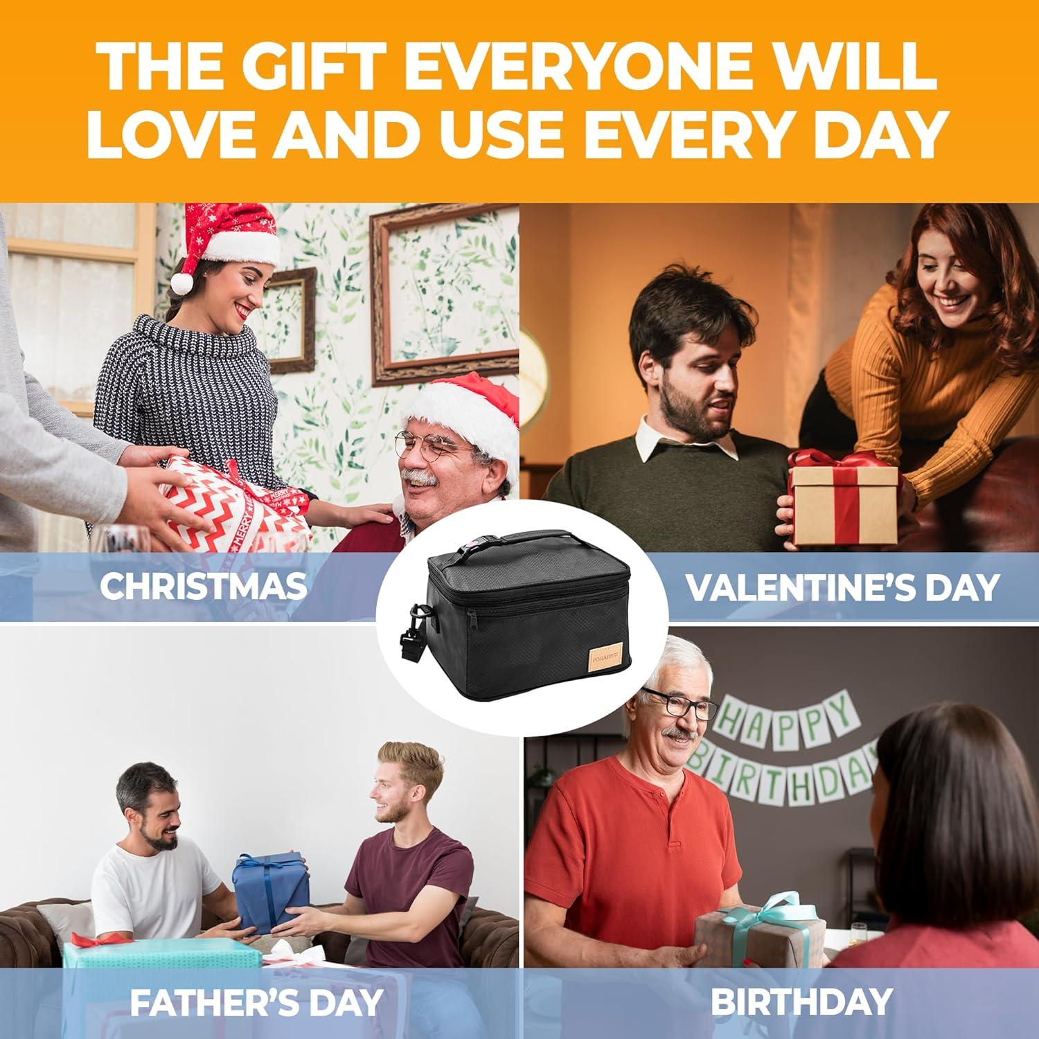 Calentador de Comida Portátil FORABEST FB-2001 80W 1.8L