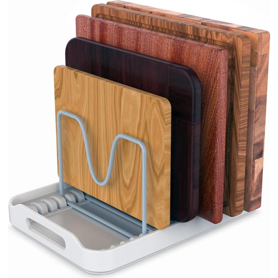 Organizador de Tapas de Olla EVERIE Ajustable 26.9x19.1 cm