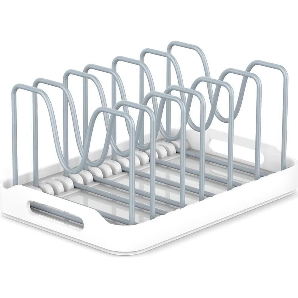 Organizador de Tapas de Olla EVERIE Ajustable 26.9x19.1 cm