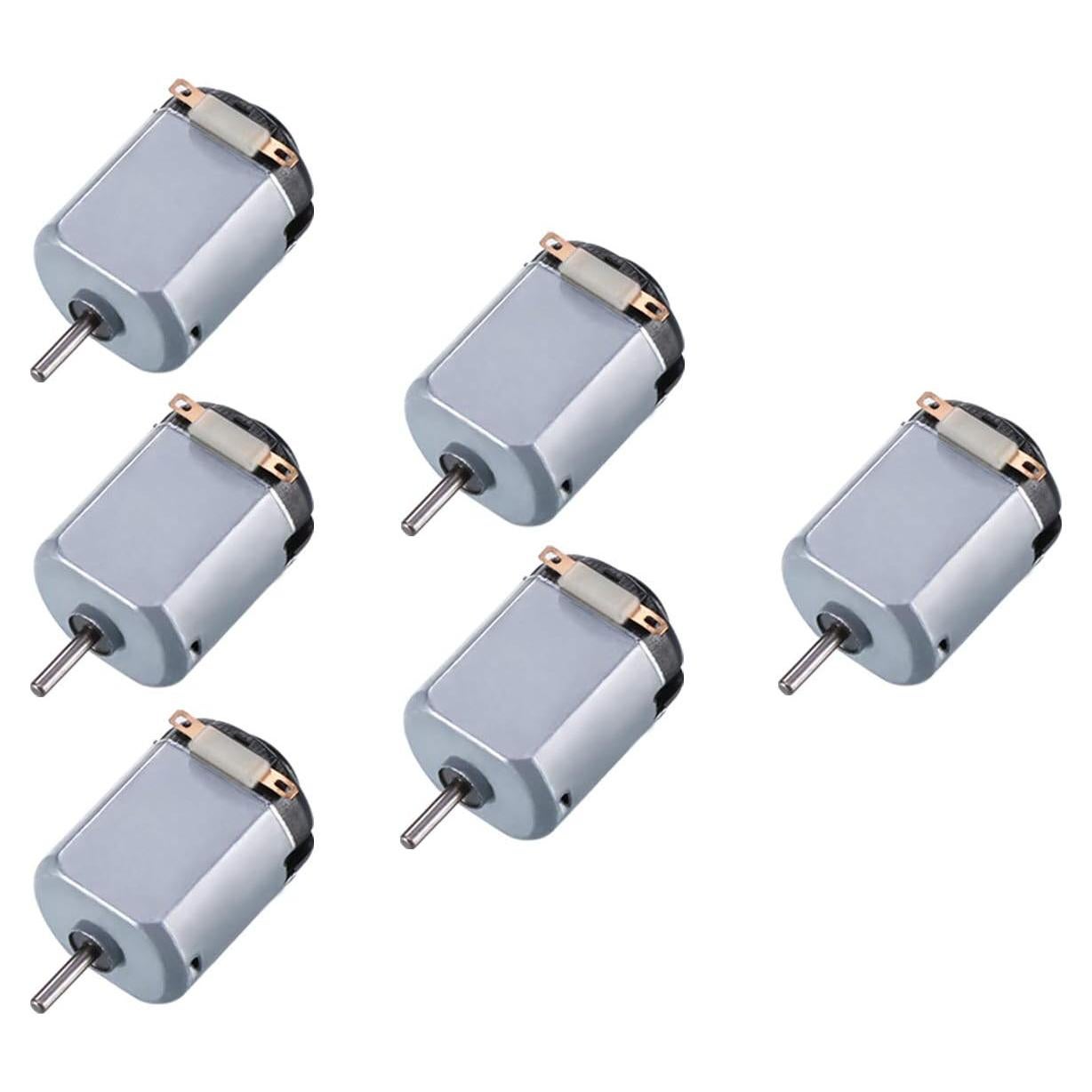 Paquete de 6 Motores Eléctricos Mini DC Topoox 3V 15000RPM