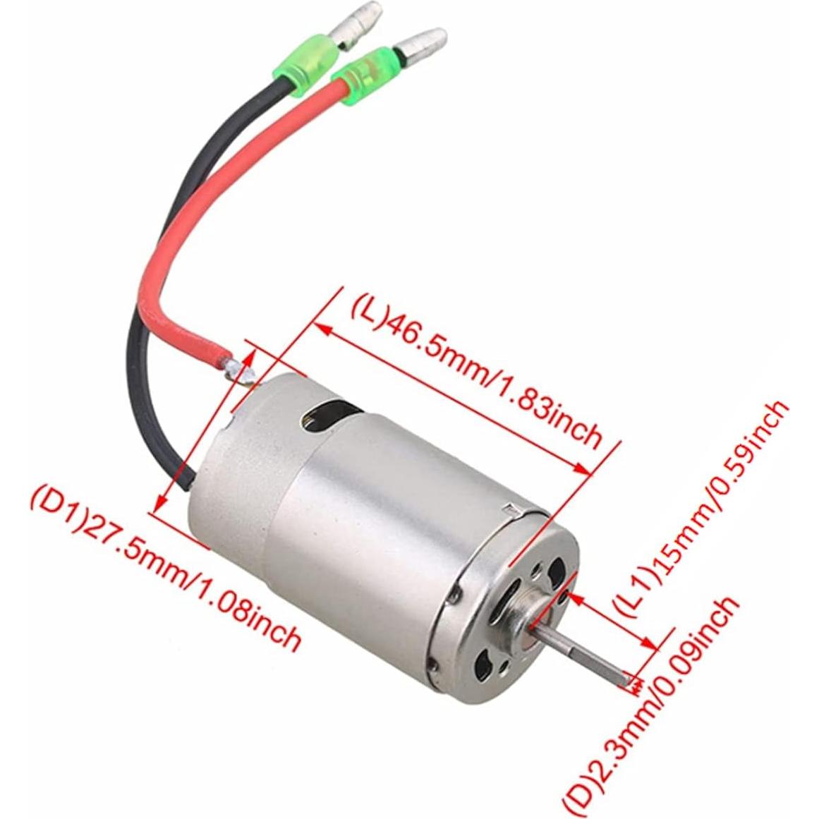 Motor RC Wisecoco 390 para coches 1/16 y 1/18