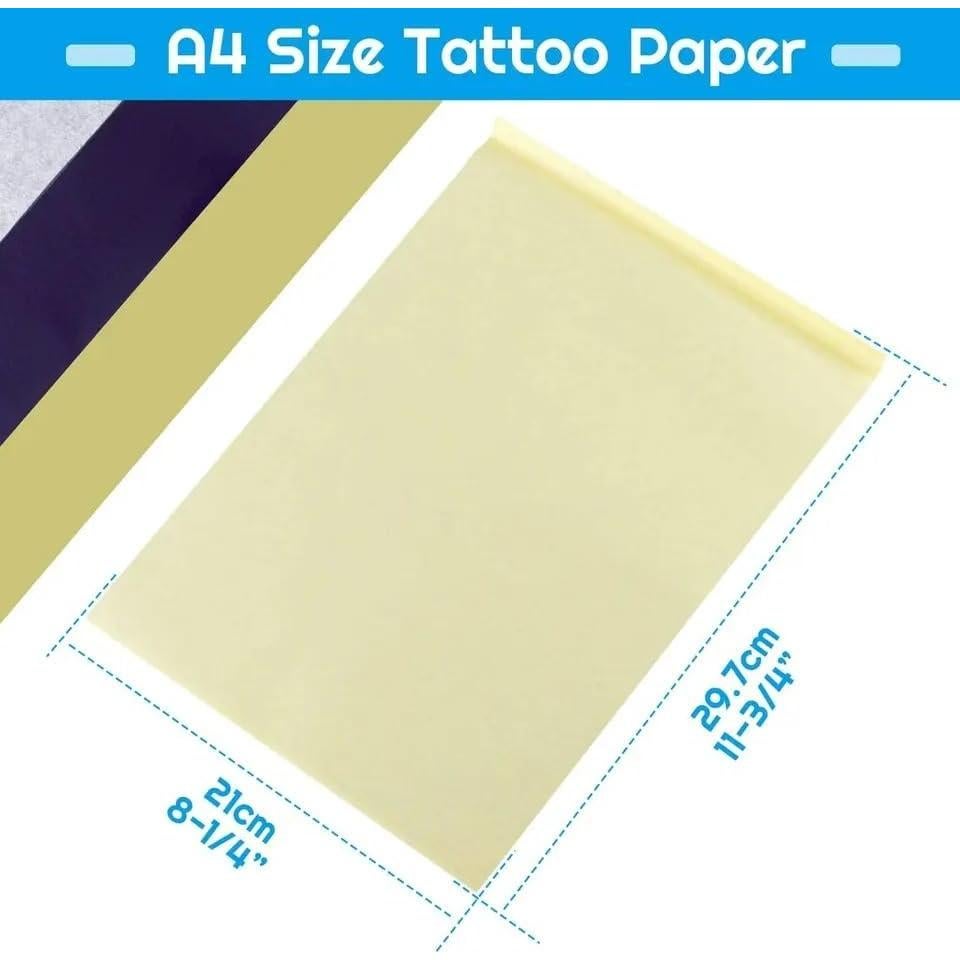 Papel de Transferencia Tatuajes Yuelong 15PCS A4 Térmico 21.6x27.9cm