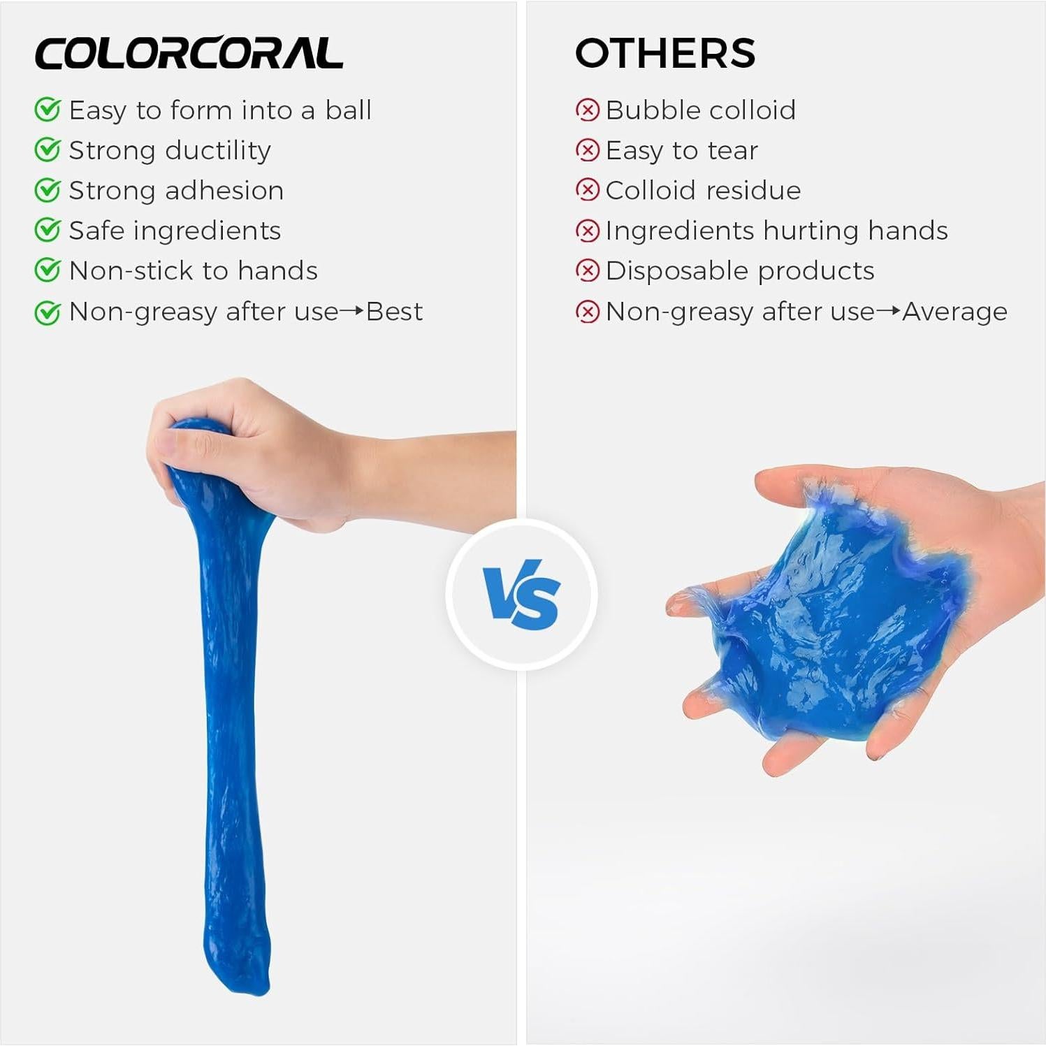 Gel Limpiador Universal COLORCORAL 160g - Aroma a Arándano