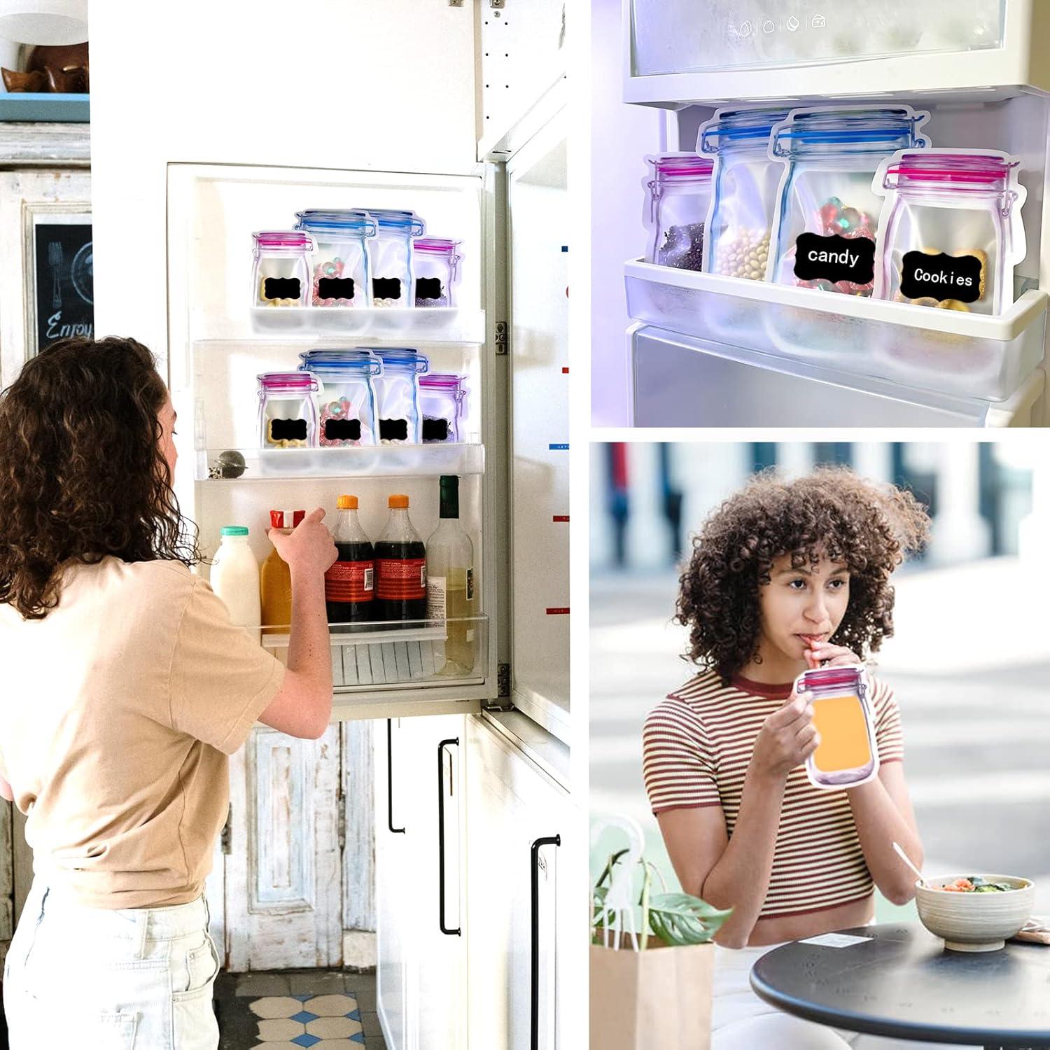 81 Bolsas Reutilizables Jcutelry para Almacenamiento de Comida