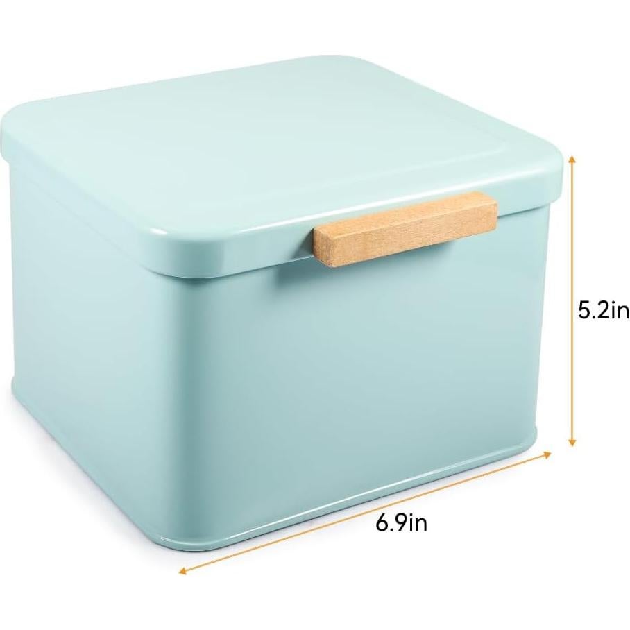 Contenedor de Pods de Lavandería Picowe Verde con Tapa de Madera