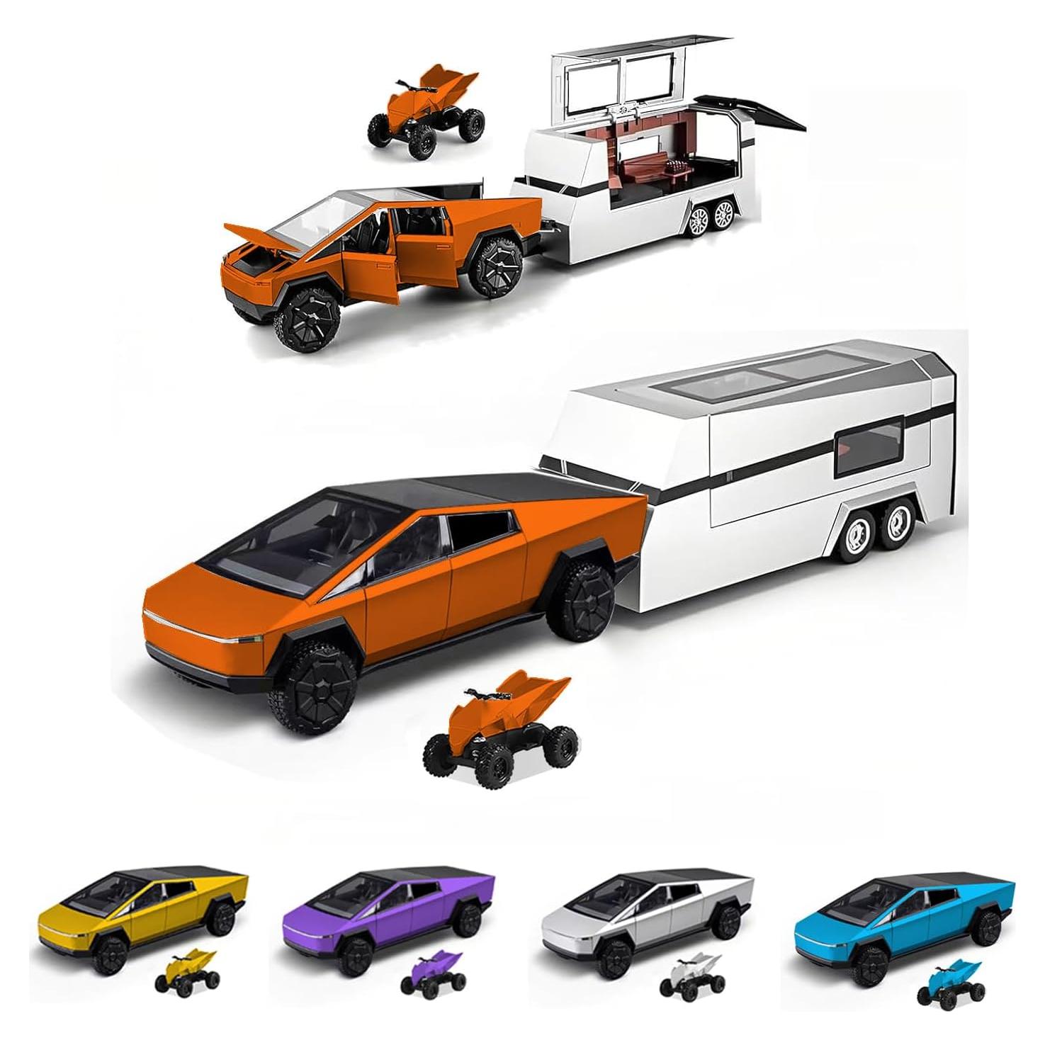 Camión Cyber Truck Simblong 1:32 con Sonido y Luz