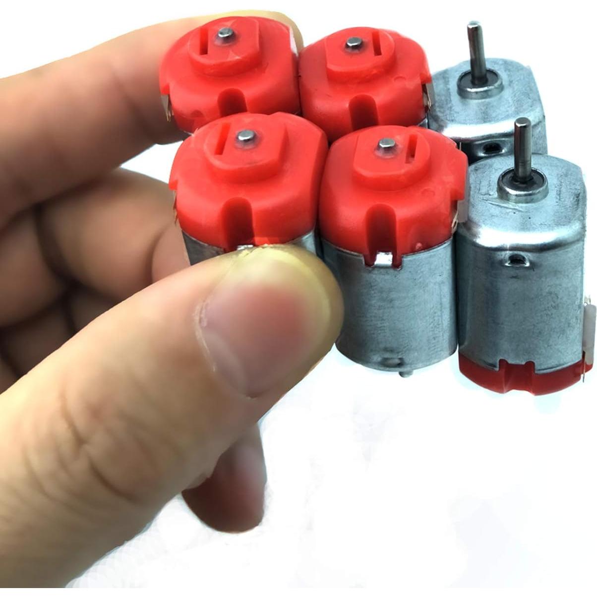 10 Motores DC 130 EUDAX 3V-12V 25000 RPM para Juguetes