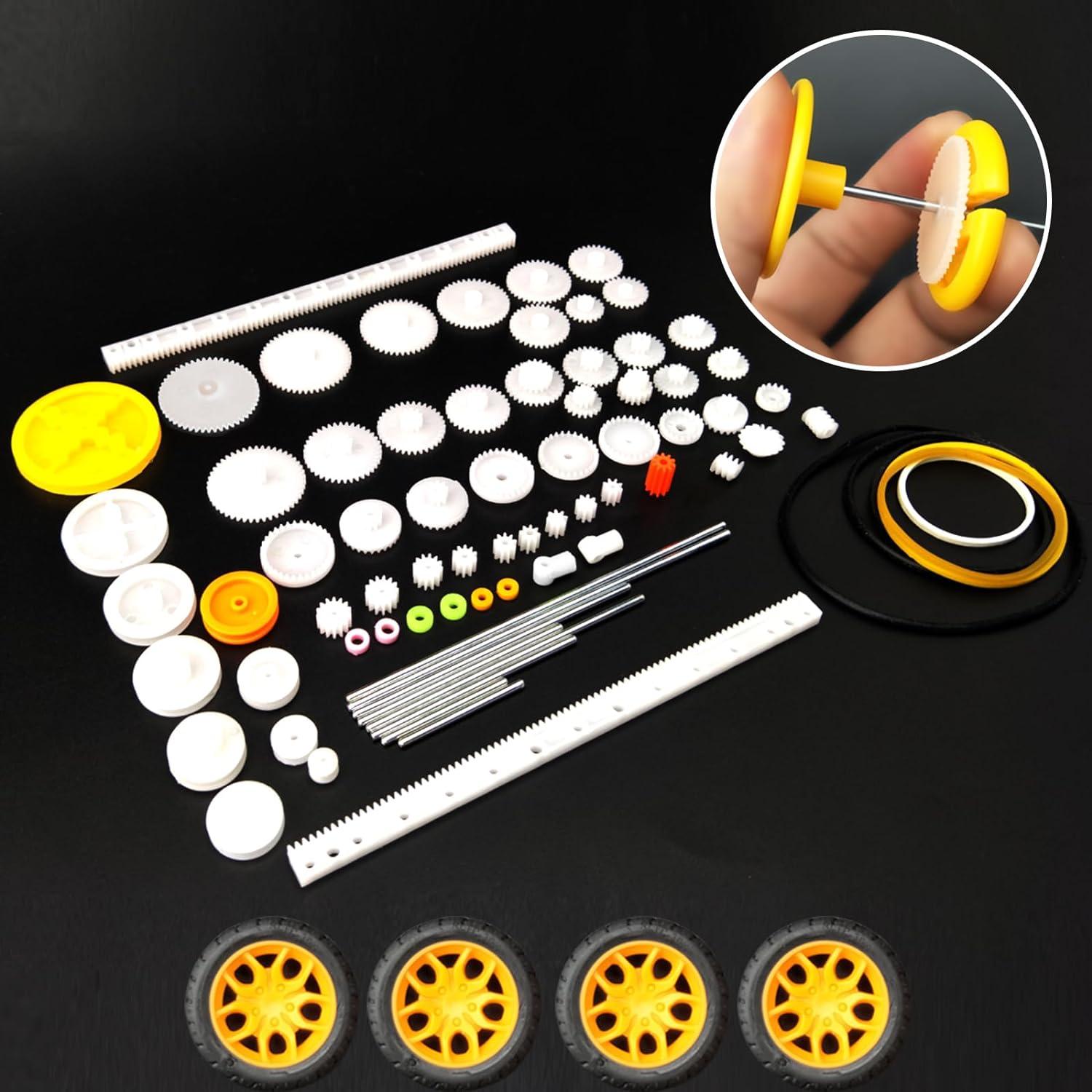 Kit de Motores DC EUDAX 6 Piezas 3V-12V 25000 RPM