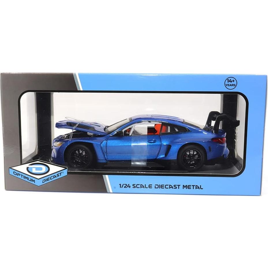 Motor city classics 1:24 BMW M4 GT3 - Blue - Optimum Diecast