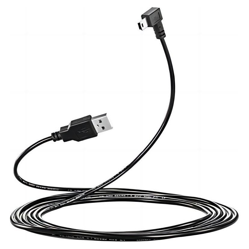 Cable USB A a Mini B 3M LARRITS 90 Grados para Carga y Datos