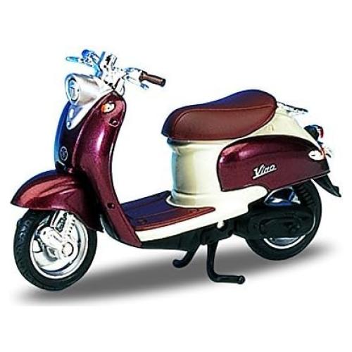 Motocicleta Die Cast Welly Yamaha YJ50R 1999 Escala 1:18