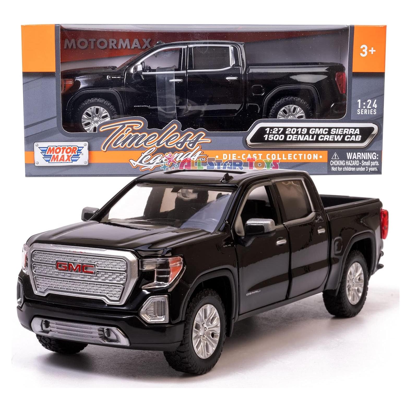 Camioneta de Juguete Metal Fundido Motor Max GMC Sierra 1/27