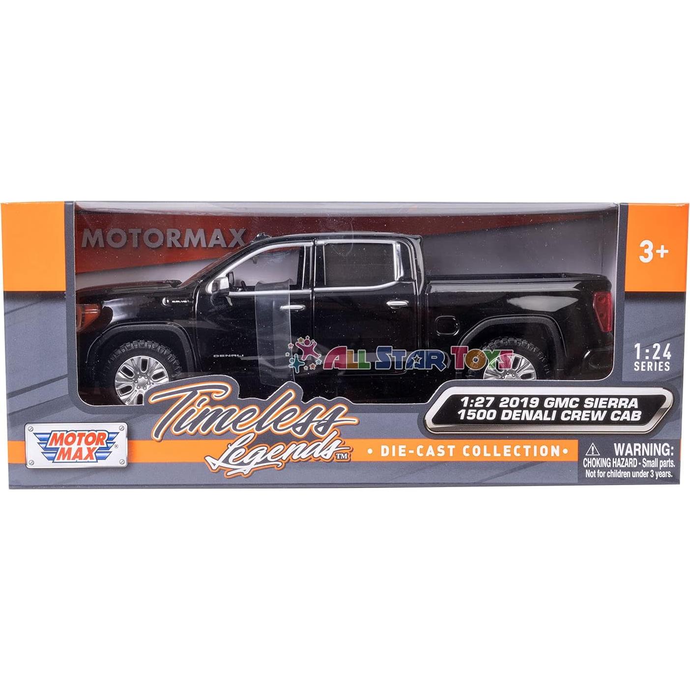 Camioneta de Juguete Metal Fundido Motor Max GMC Sierra 1/27