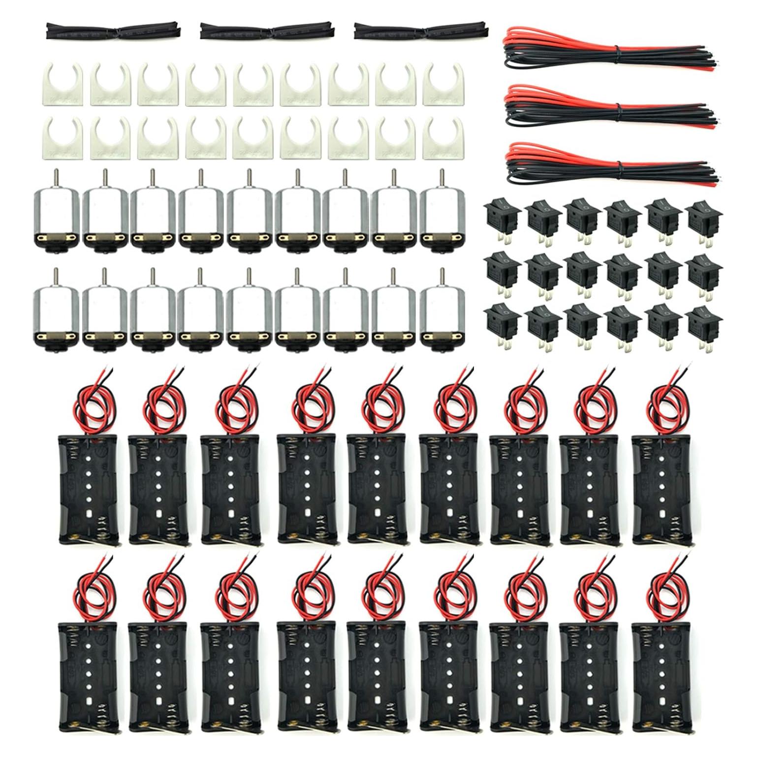Kit de Motores de CC EUDAX 18 para Juguetes DIY 3V 24000RPM