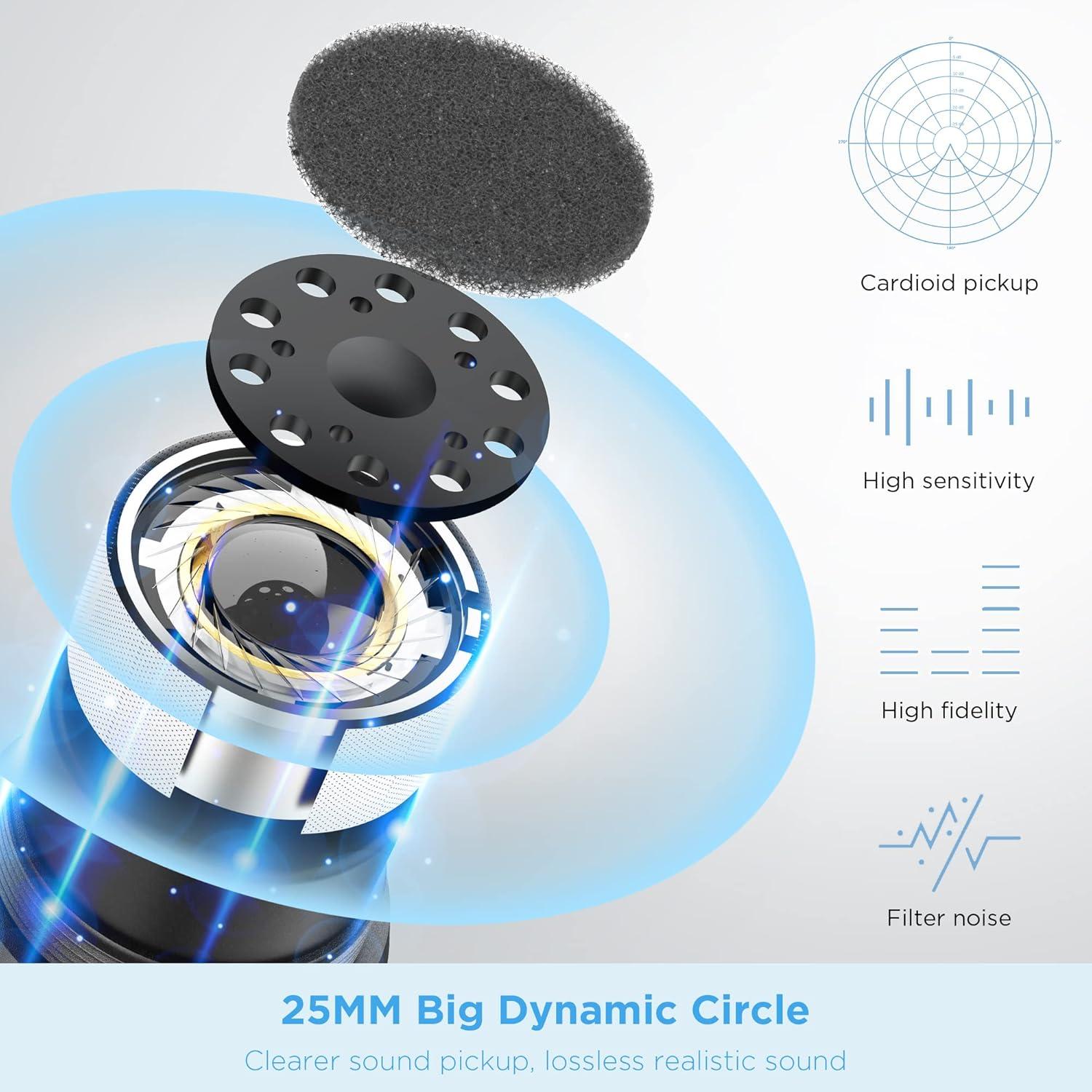 Micrófono Inalámbrico Bietrun wxm31-2 UHF Doble 30m Karaoke