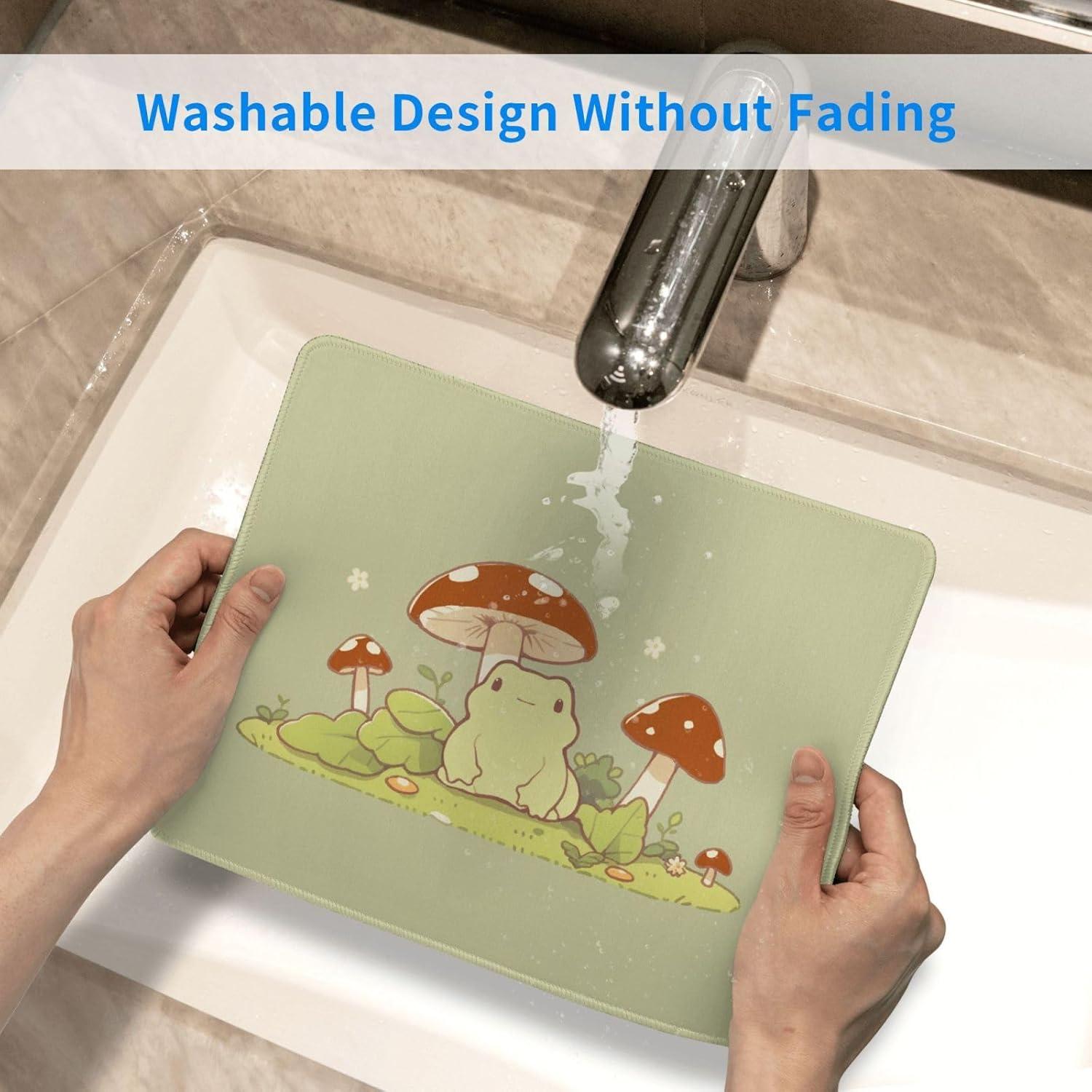 Alfombrilla de Ratón Moremohome Rana Linda Verde 21x26cm