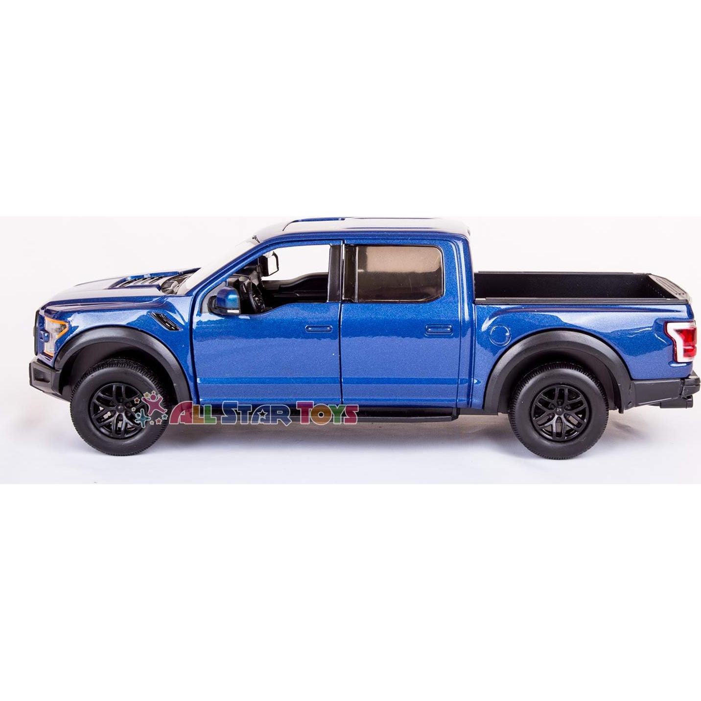 Coche a Escala 1:24 Motormax Ford F-150 Raptor Azul