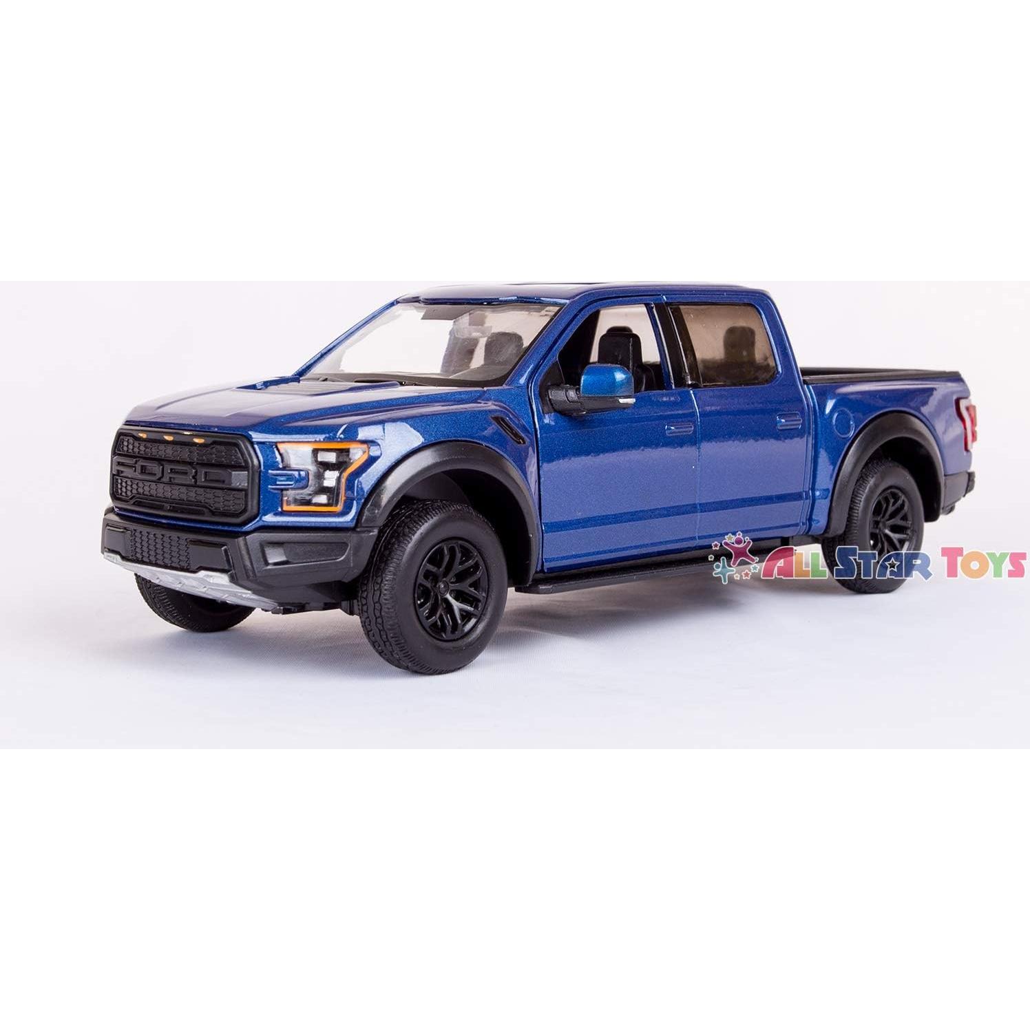 Coche a Escala 1:24 Motormax Ford F-150 Raptor Azul