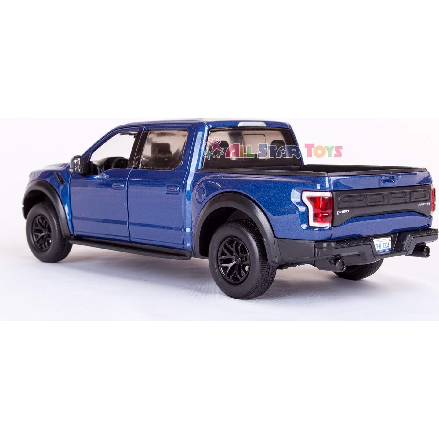 Coche a Escala 1:24 Motormax Ford F-150 Raptor Azul