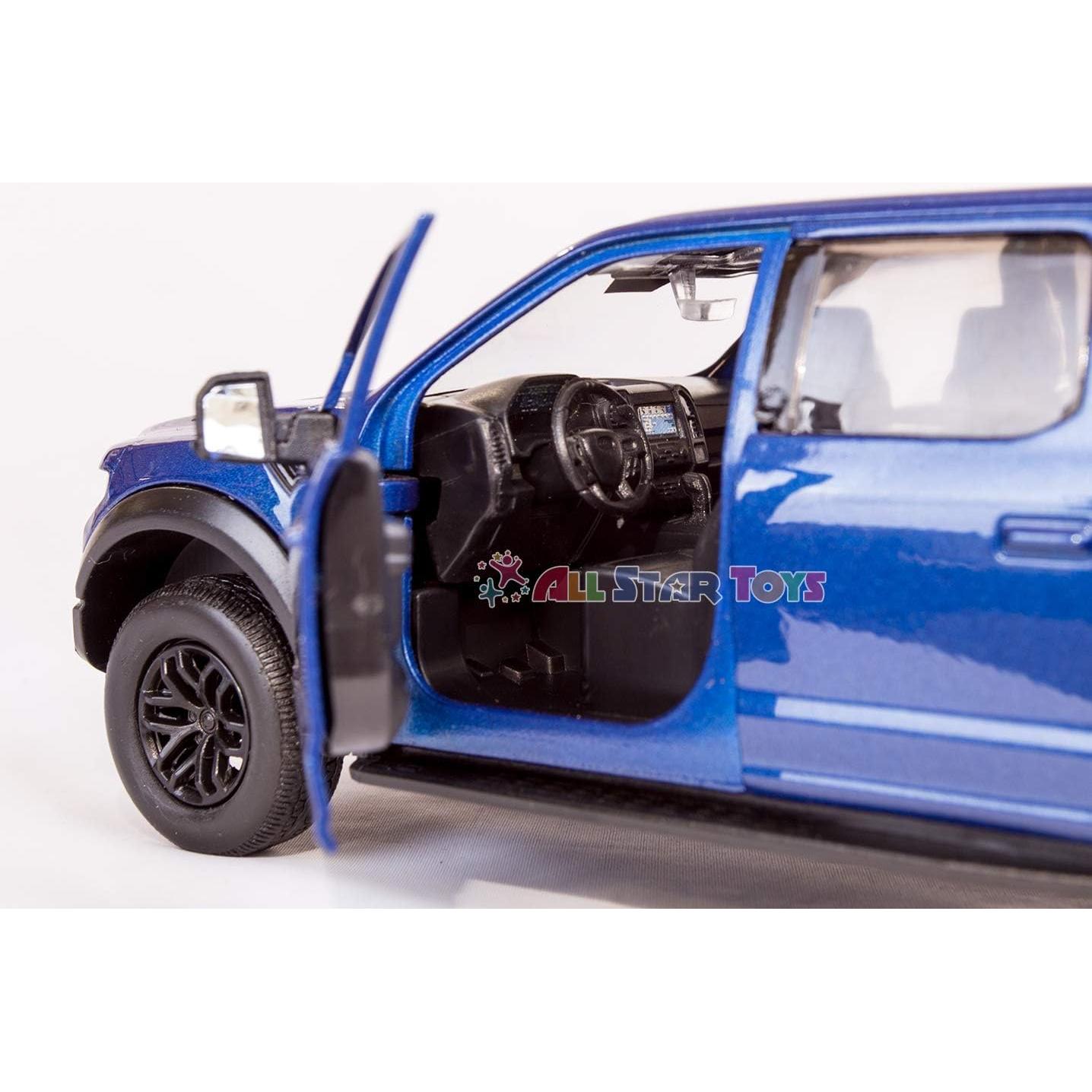 Coche a Escala 1:24 Motormax Ford F-150 Raptor Azul