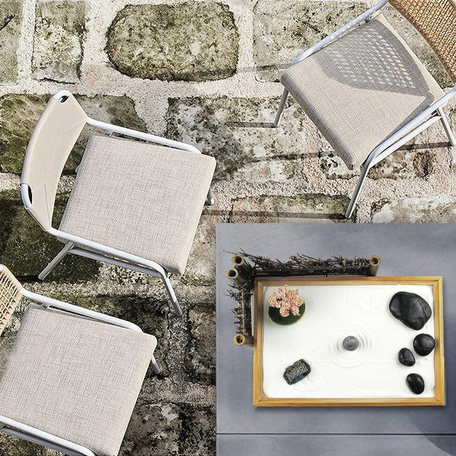 Jardín Zen Japonés Artcome para Escritorio con Accesorios