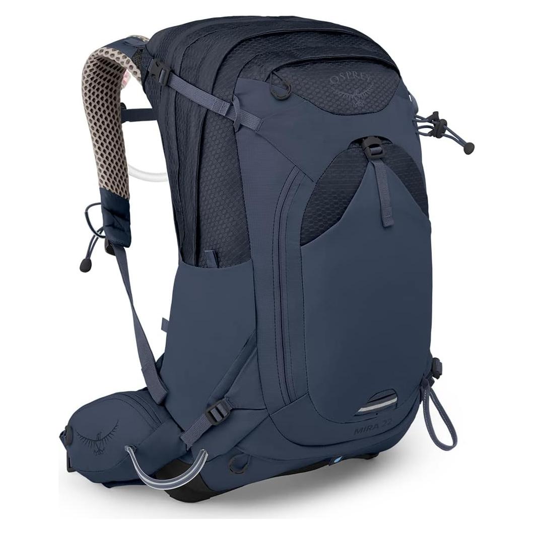 Mochila de senderismo Osprey Mira 22L para mujeres, Azul Ancla