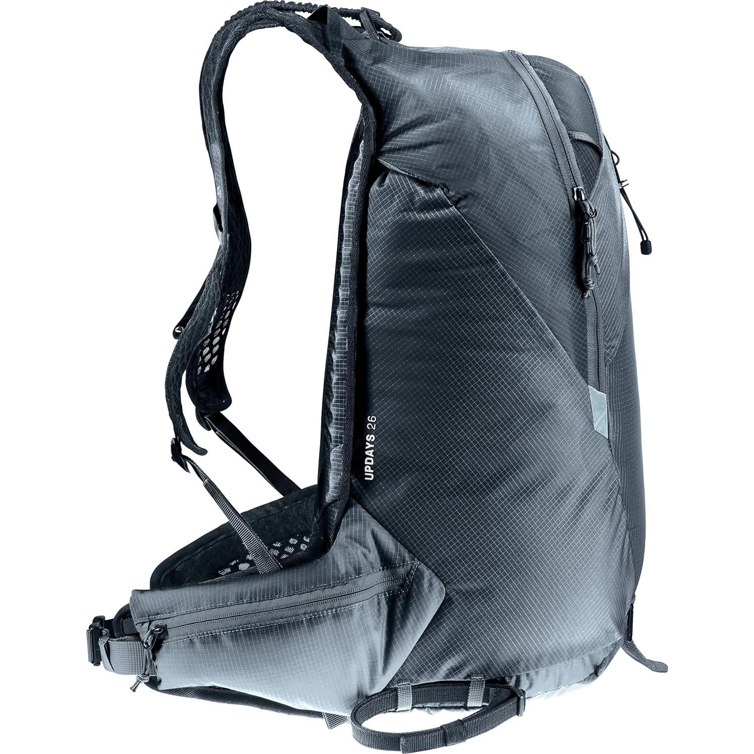Mochila Deuter Updays 26L Negra para Esquí de Travesía