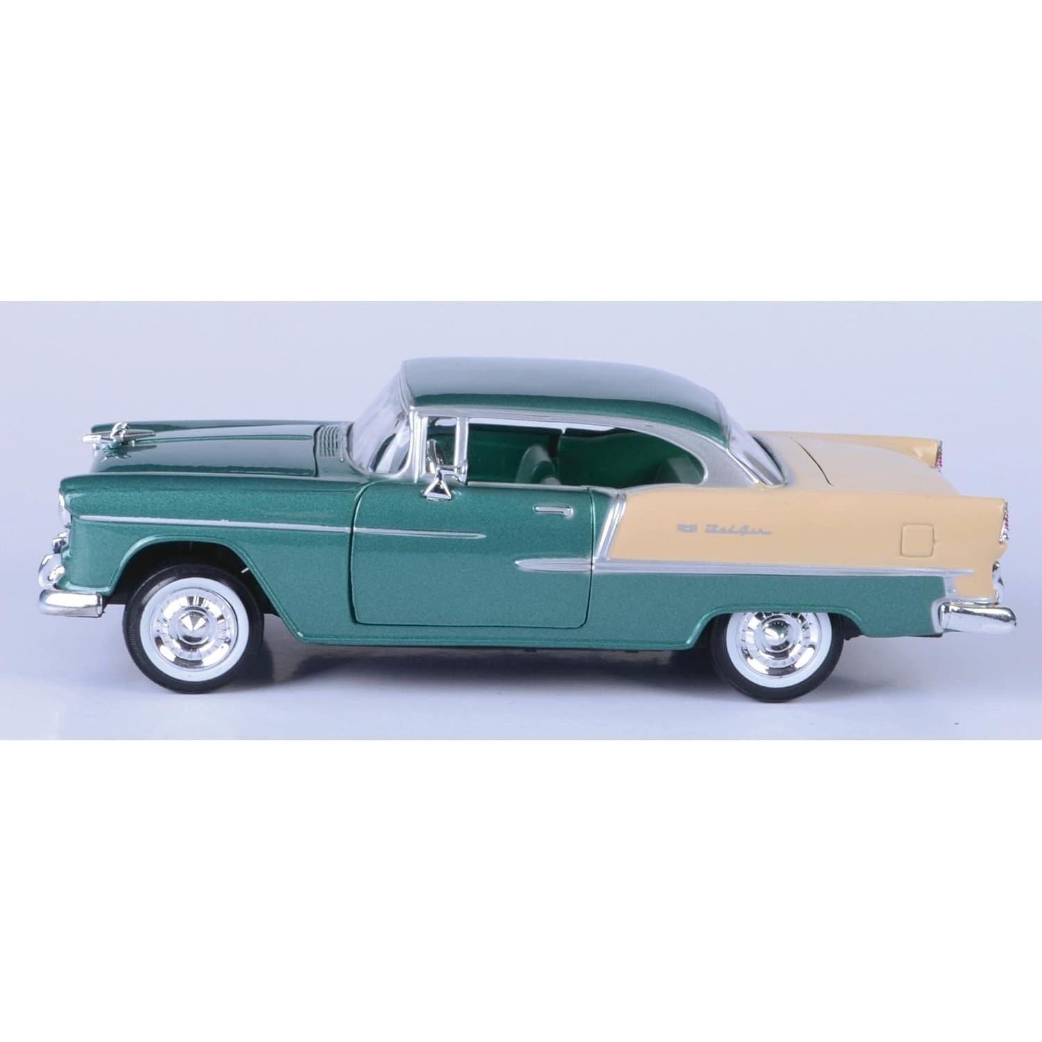 Coche de Juguete Chevy Bel Air 1955 Verde - Motor Max 1/24