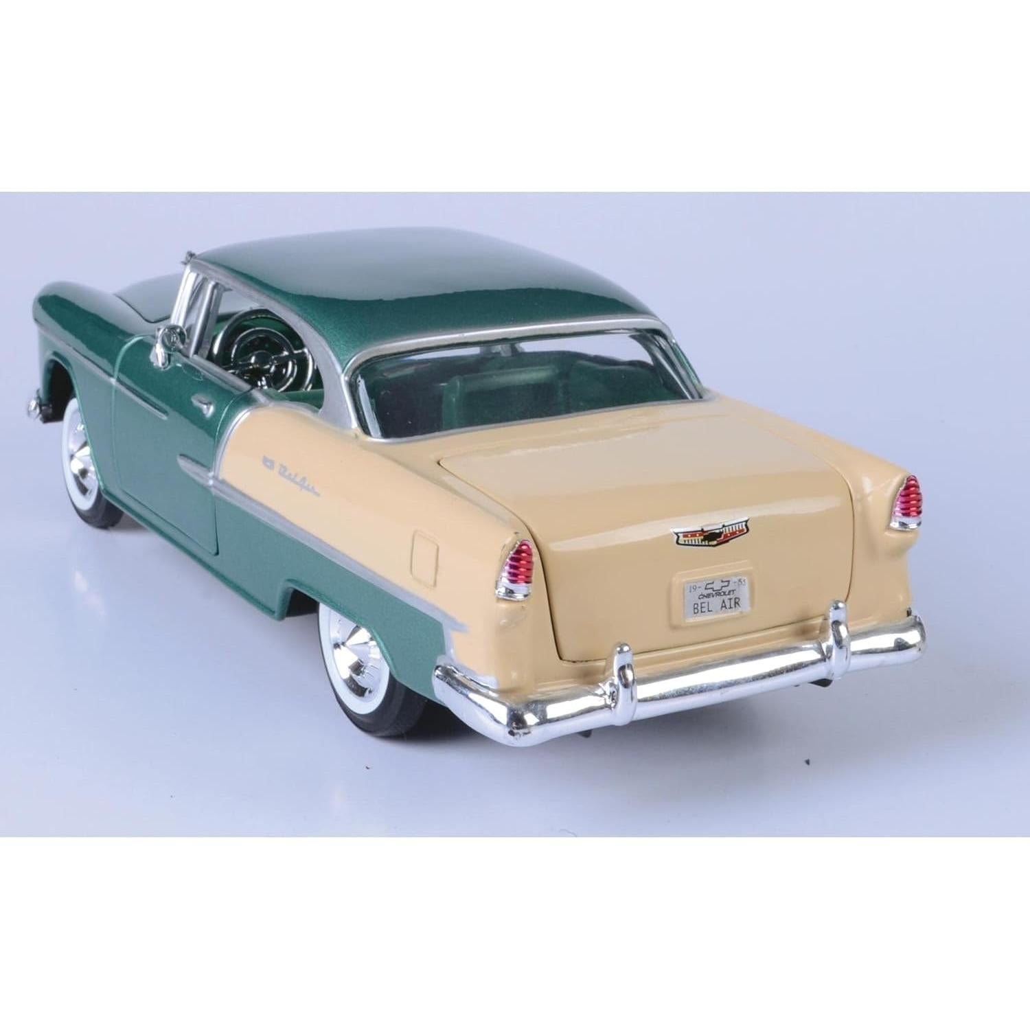 Coche de Juguete Chevy Bel Air 1955 Verde - Motor Max 1/24