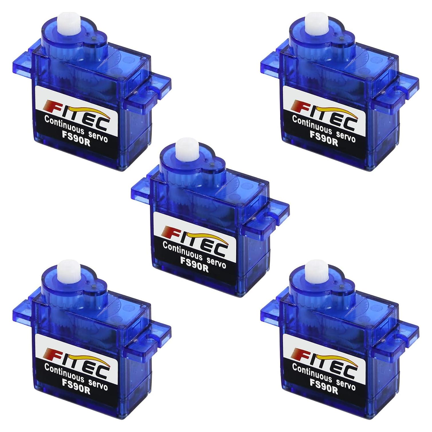 Servo Micro FS90R 360° Alta Velocidad para RC Robot