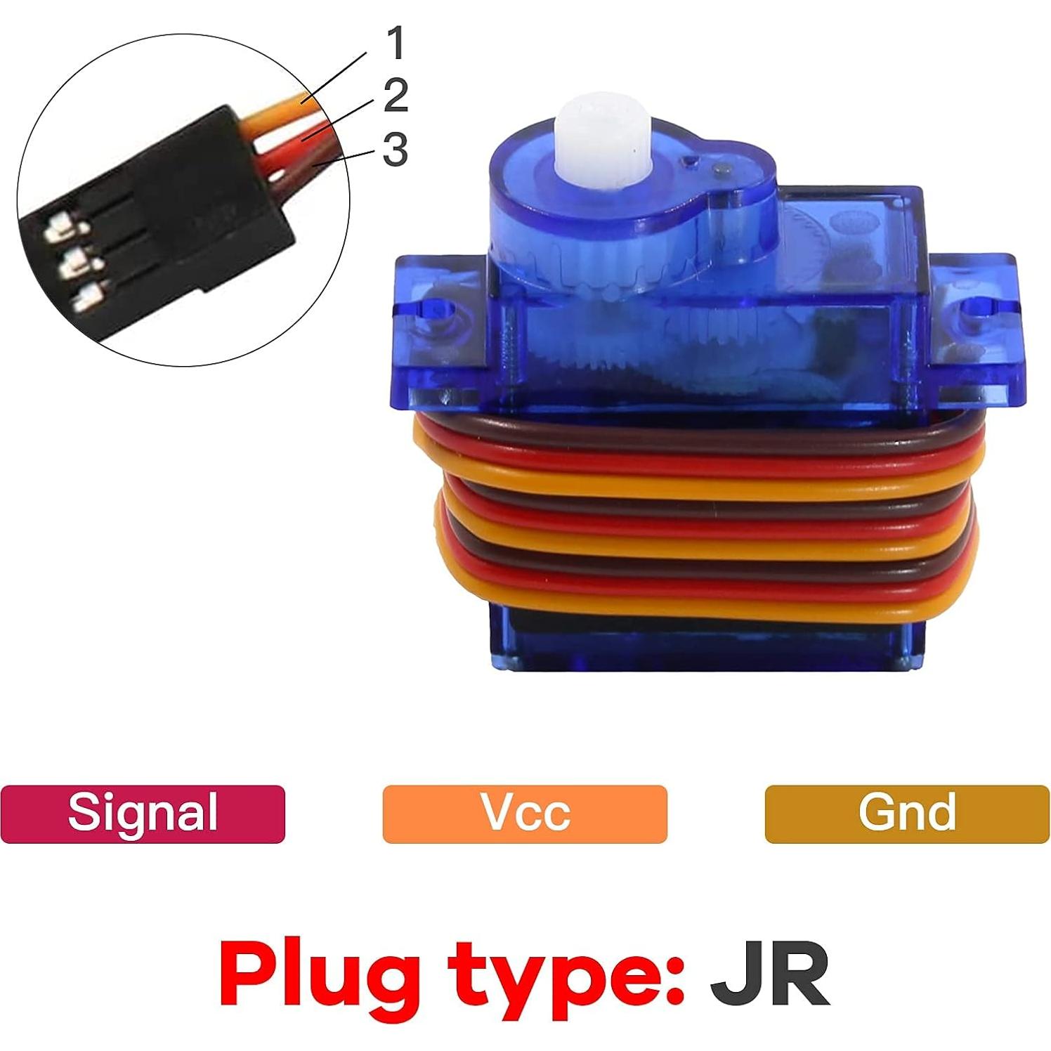 Servo Micro FS90R 360° Alta Velocidad para RC Robot