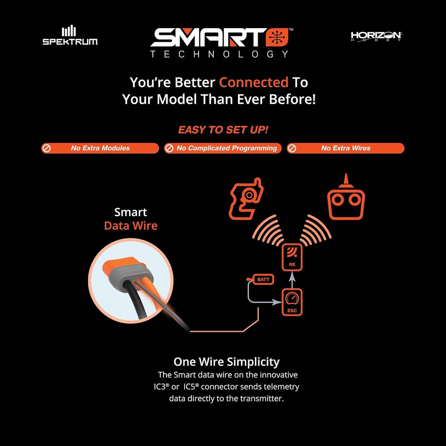 Spektrum Firma 150A ESC + Motor 2050Kv Combo Inteligente