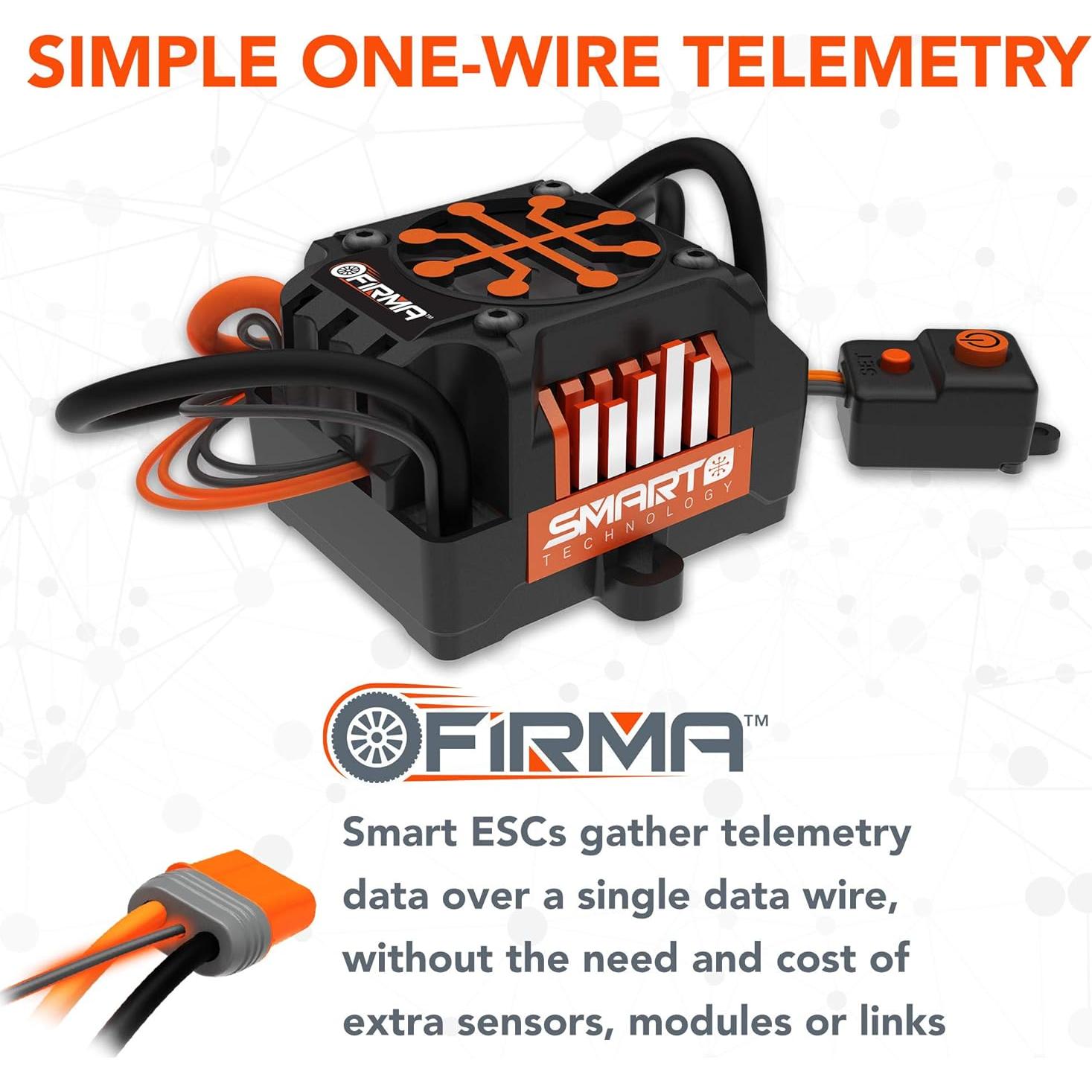 Spektrum Firma 150A ESC + Motor 2050Kv Combo Inteligente