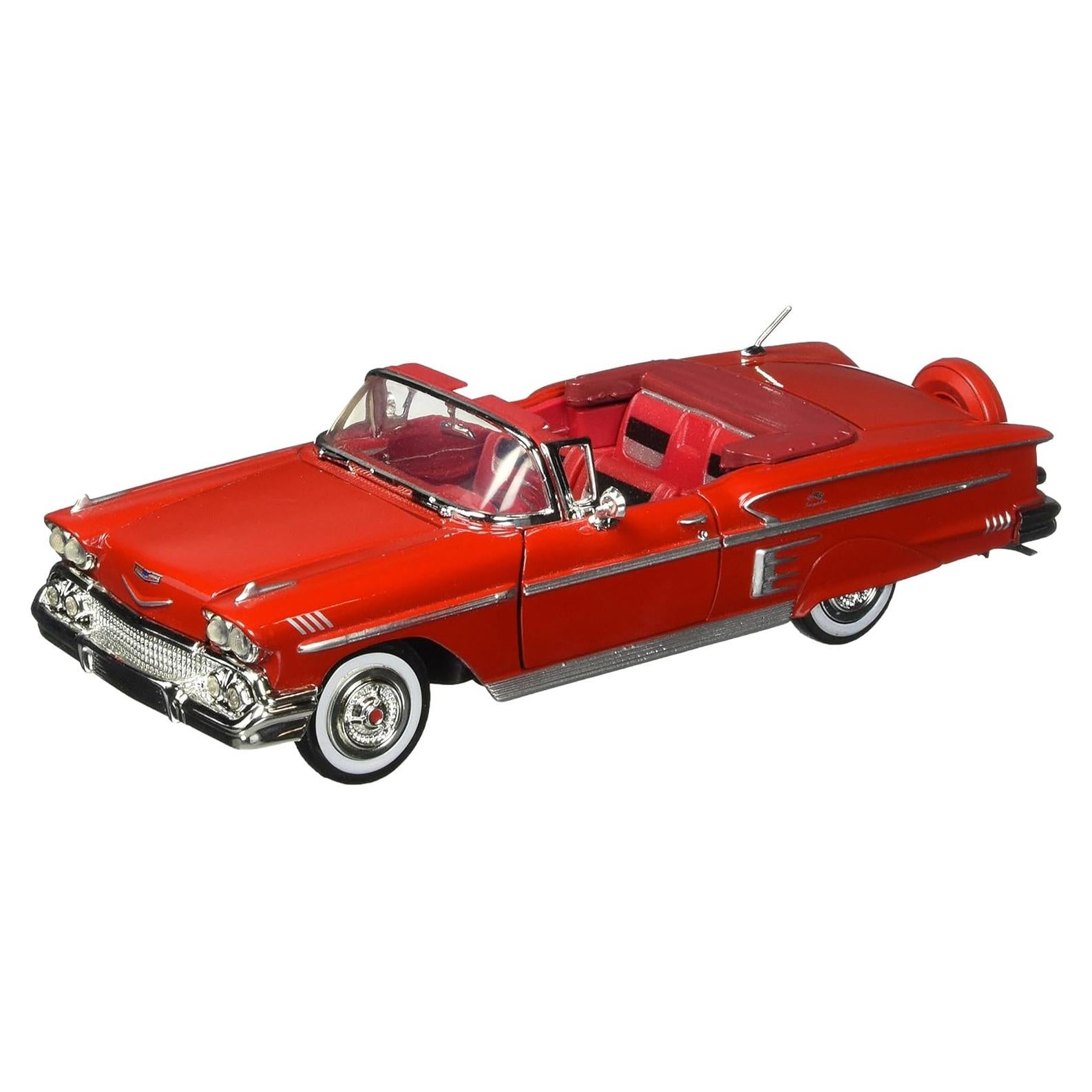 Coche Diecast 1:24 CPHCK Chevrolet Impala 1958 Rojo