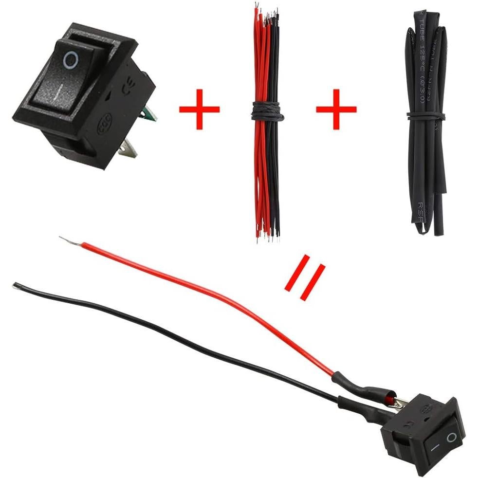 Kit de Motores DC Sntieecr 6 Set con 66 Piezas para DIY