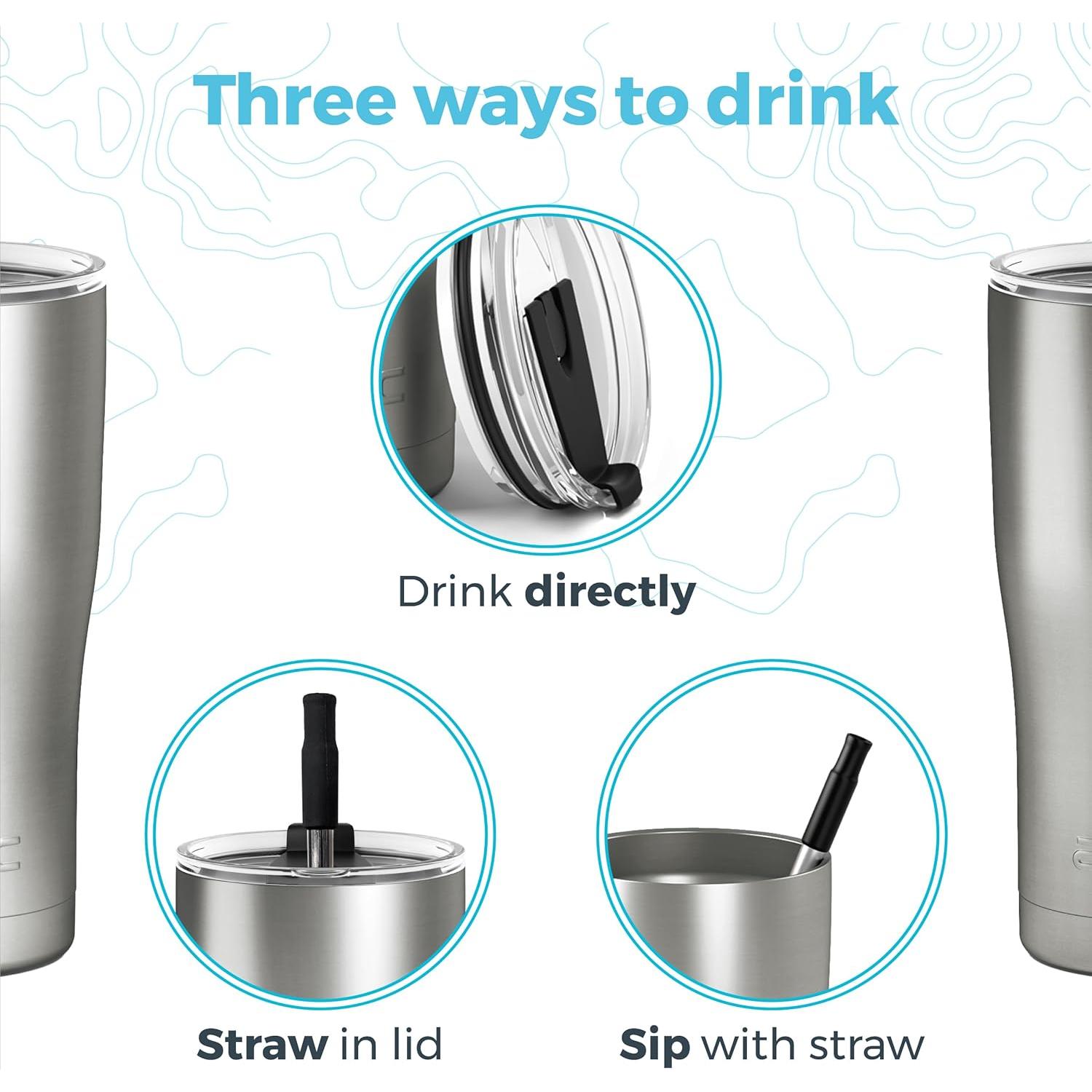 Vaso Térmico Arctic Verde 20 oz - Doble Pared Aislado BPA Free