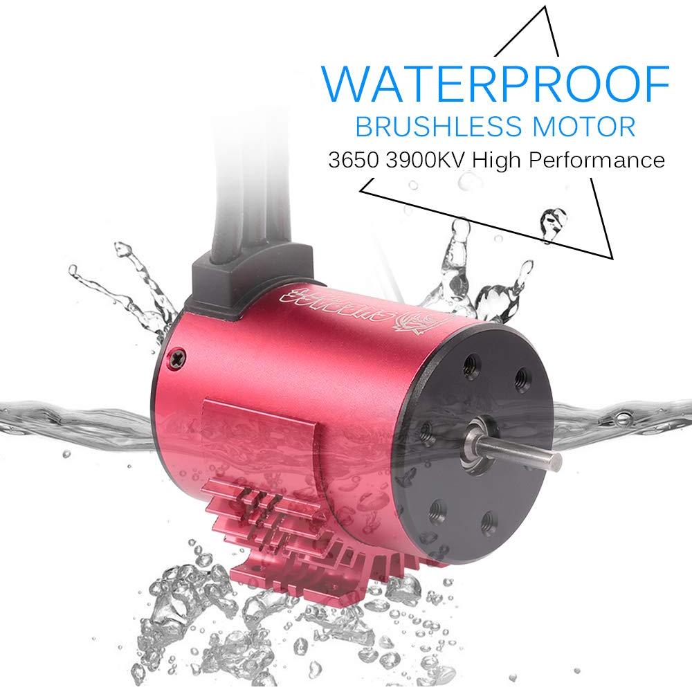 Motor GoolRC Surpass Hobby 3650 3900KV + ESC 60A para RC 1/10