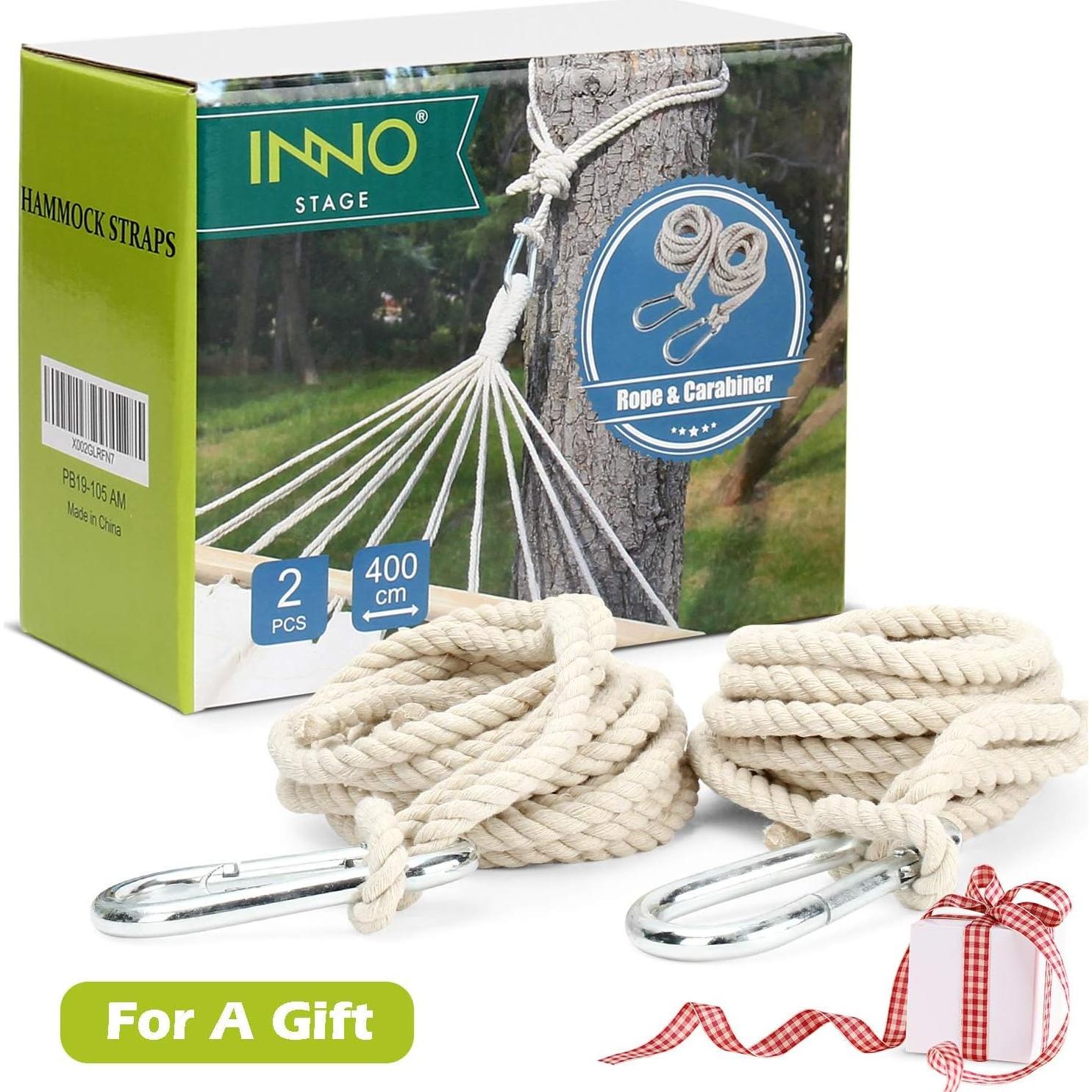 Cuerda de Columpio INNO STAGE 4.0 m con Ganchos de Carabineros